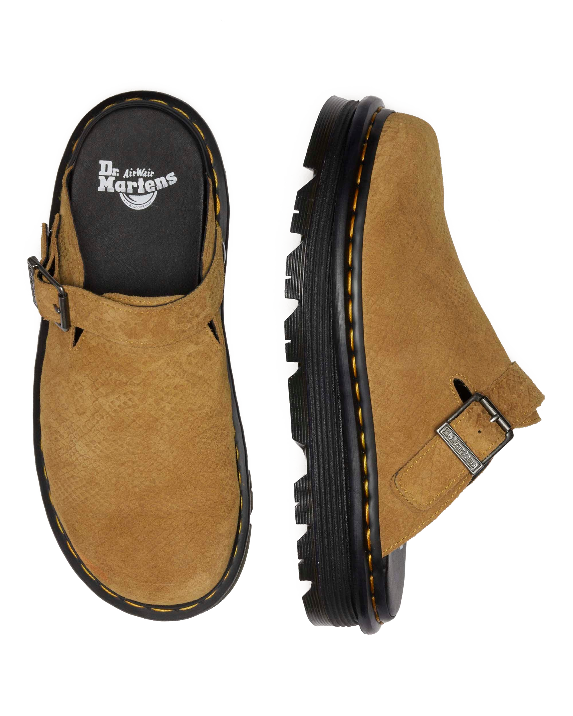 Zebzag Wildleder Casual Slingback Plateau Mules