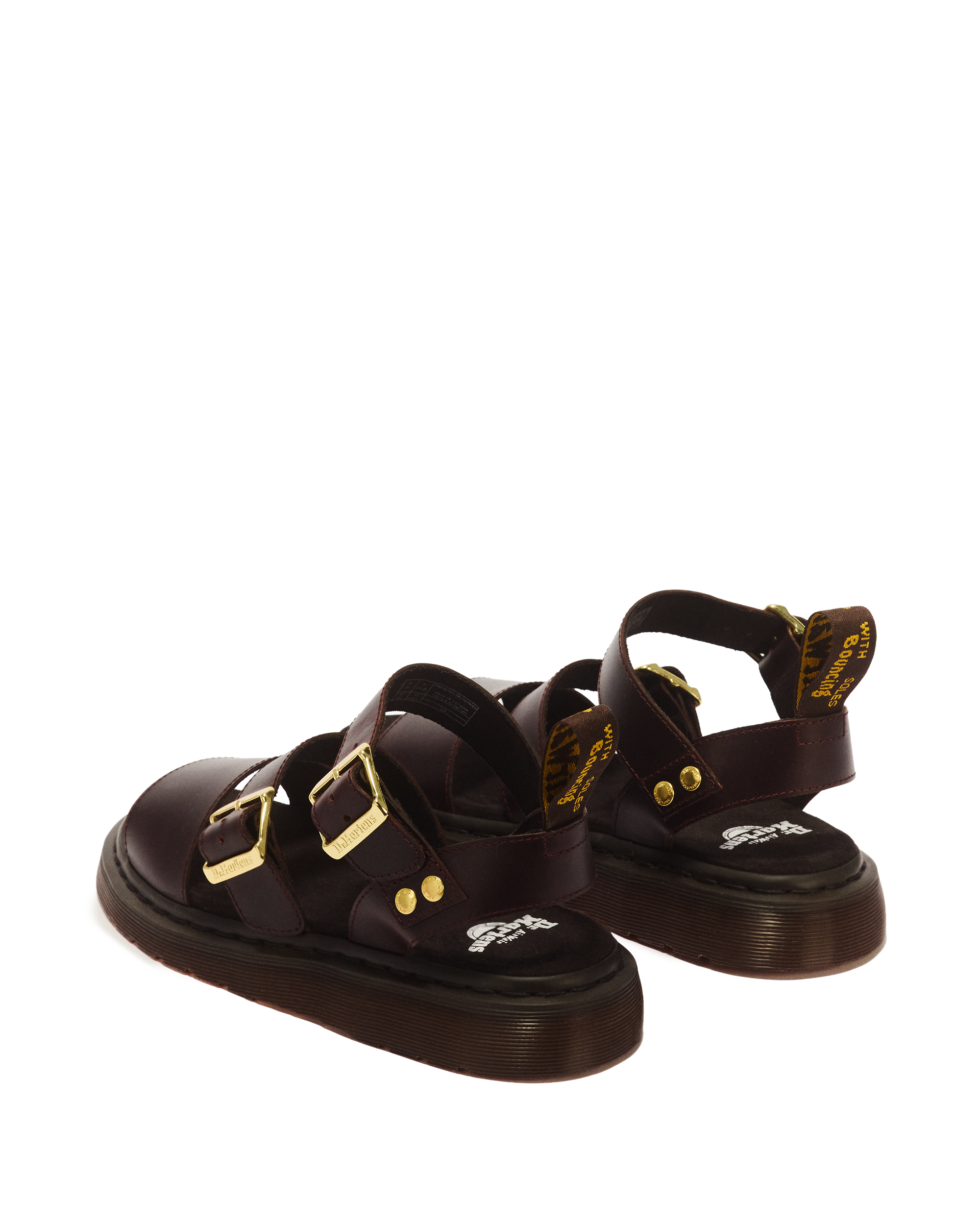 Gryphon Atlas Leather Gladiator Sandals