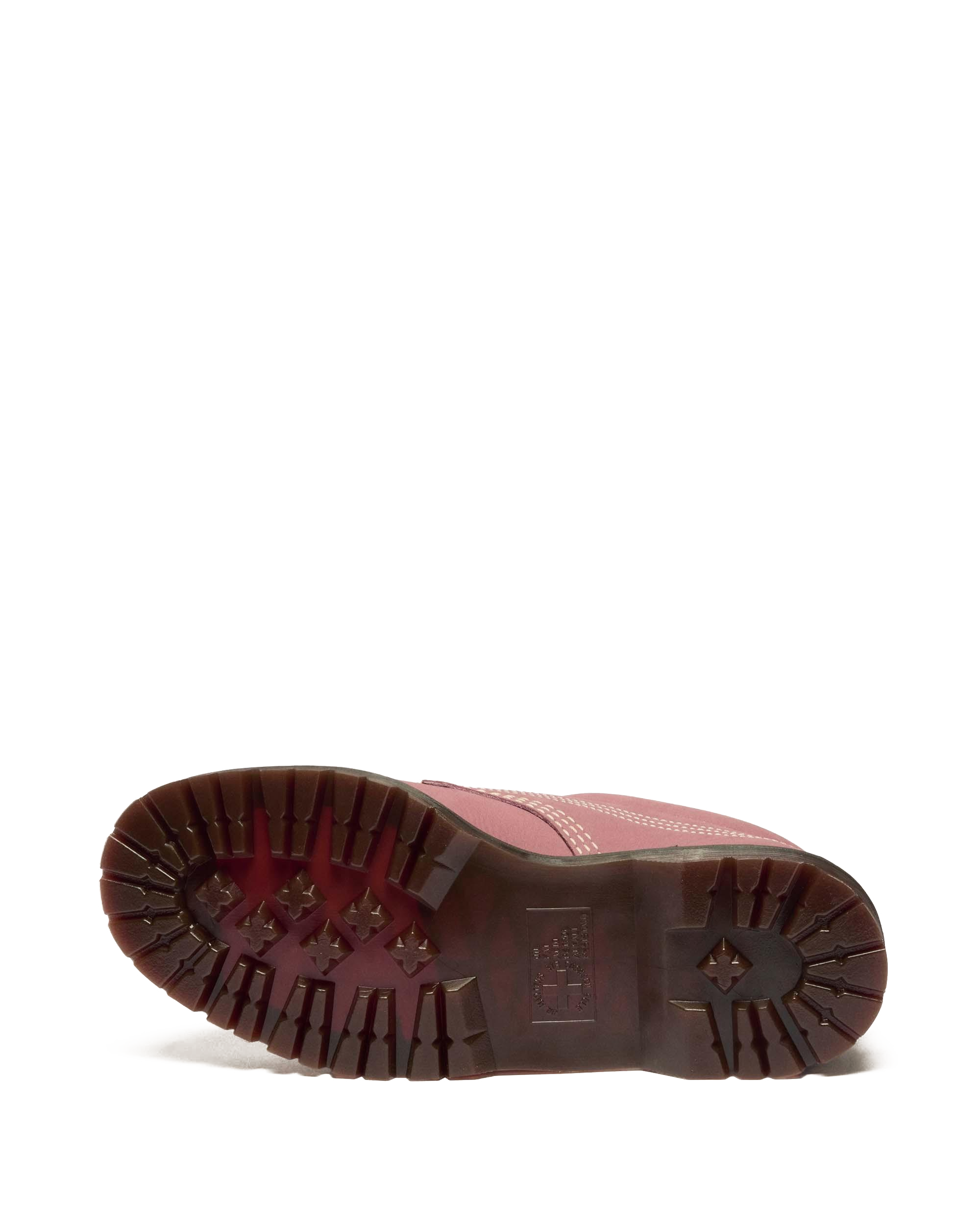Lowell Nubuck Moc Toe Shoes in Dusty Rose | Dr. Martens™