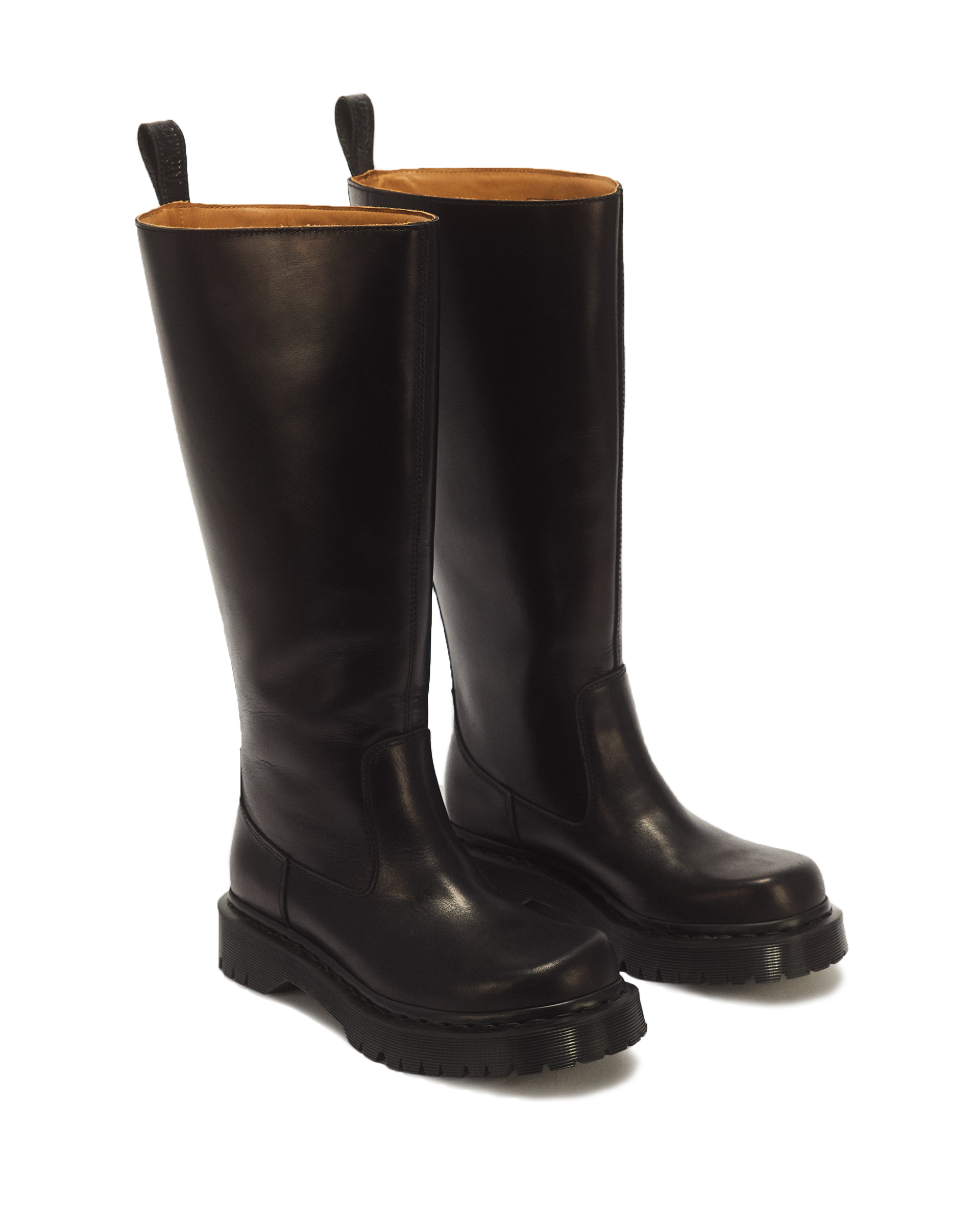 Rejena Hi Old Harness Leather Boots