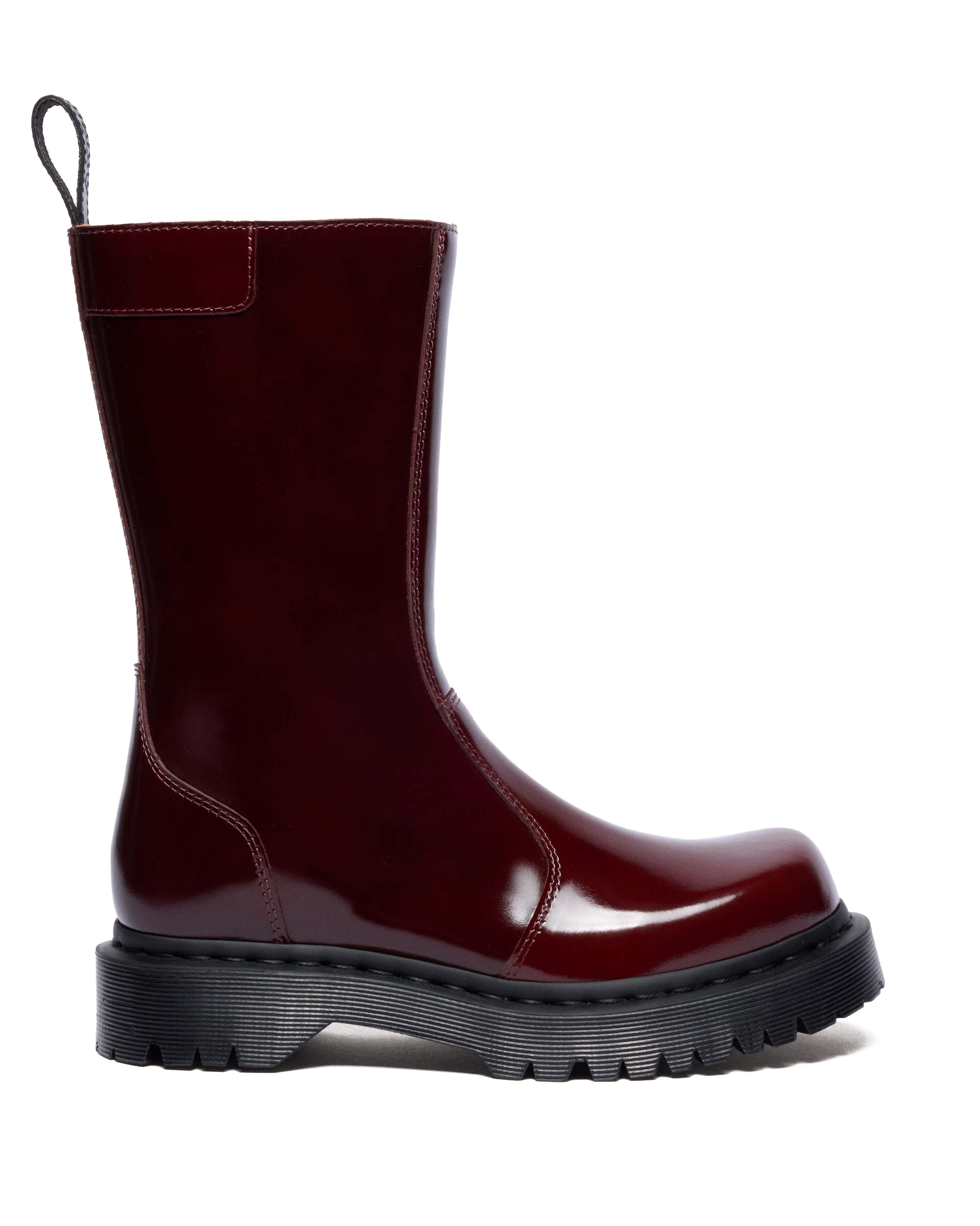 Botas Rejena de piel Laquered