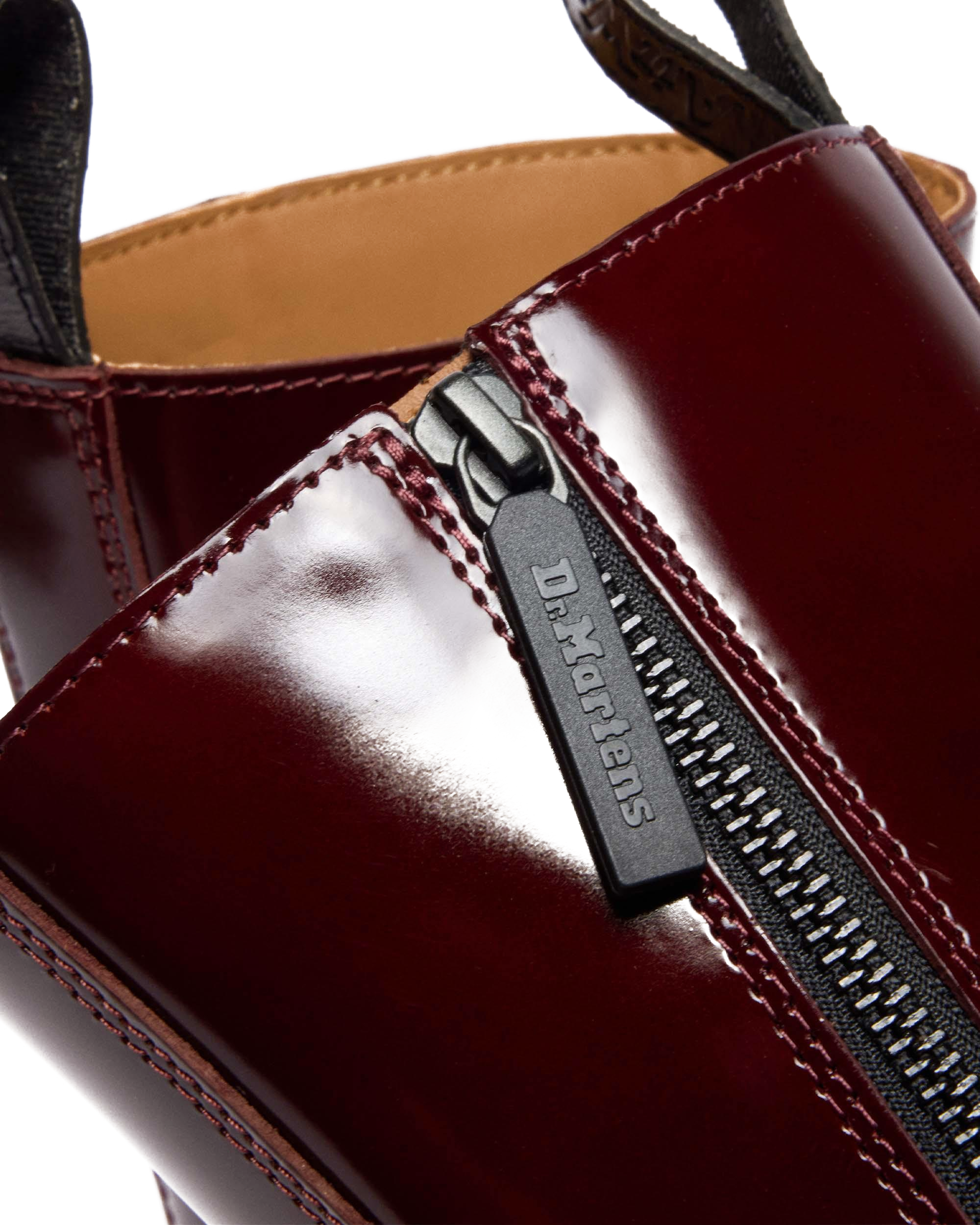 Botas Rejena de piel Laquered