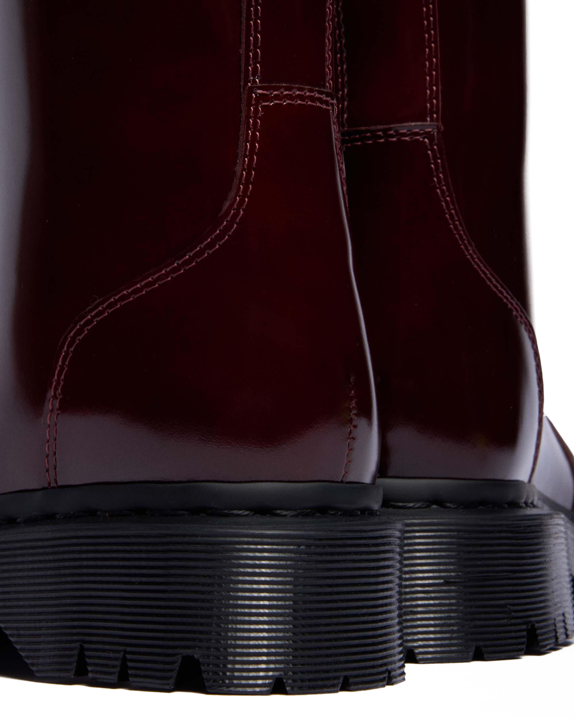 Botas Rejena de piel Laquered