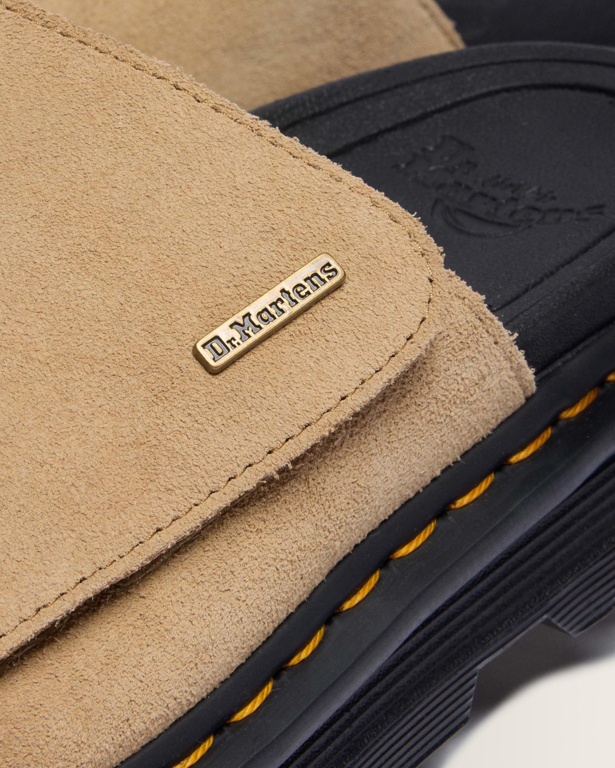 Zebzag Wildleder Plateau Slides