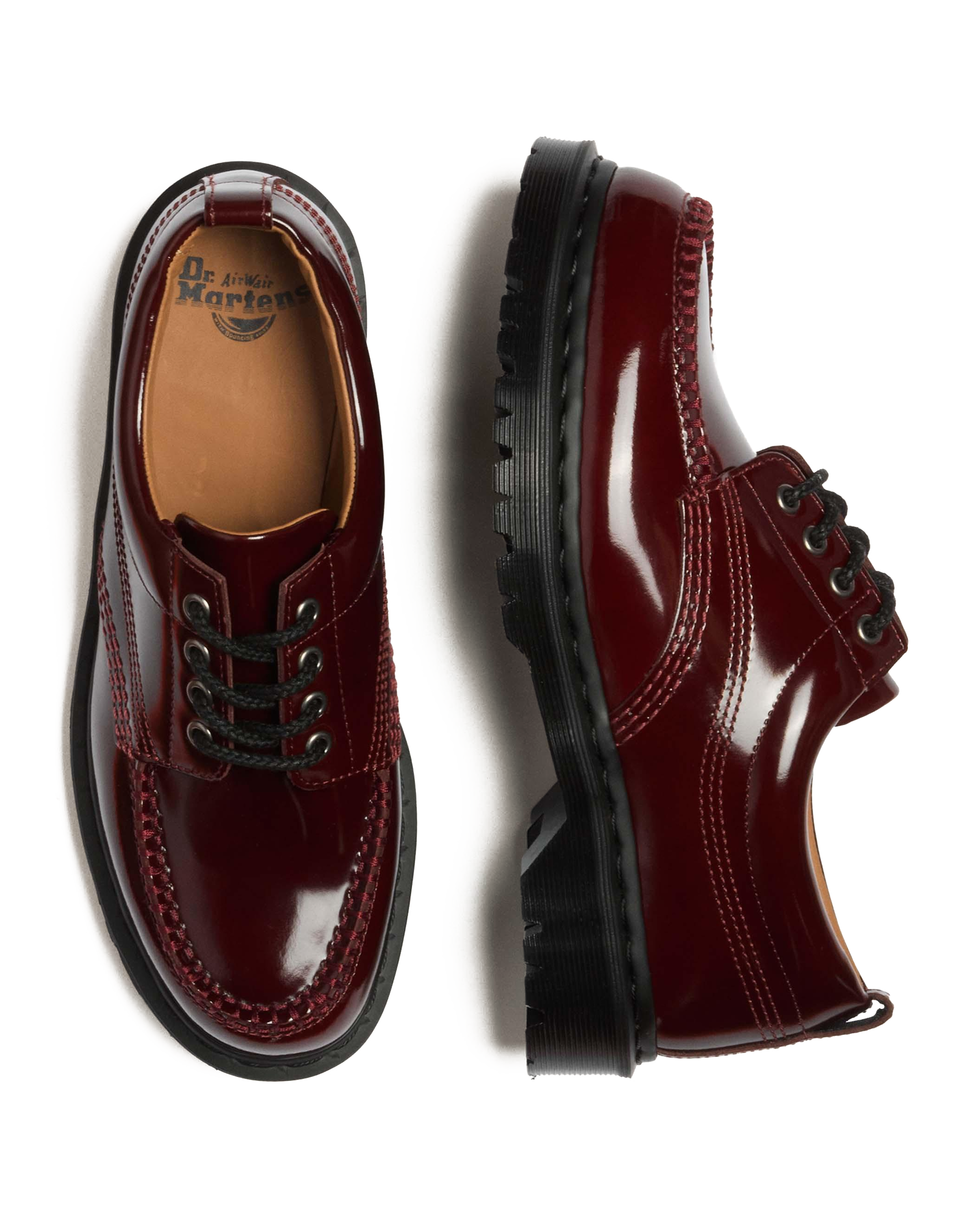Lowell Laquered Moc Toe Shoes