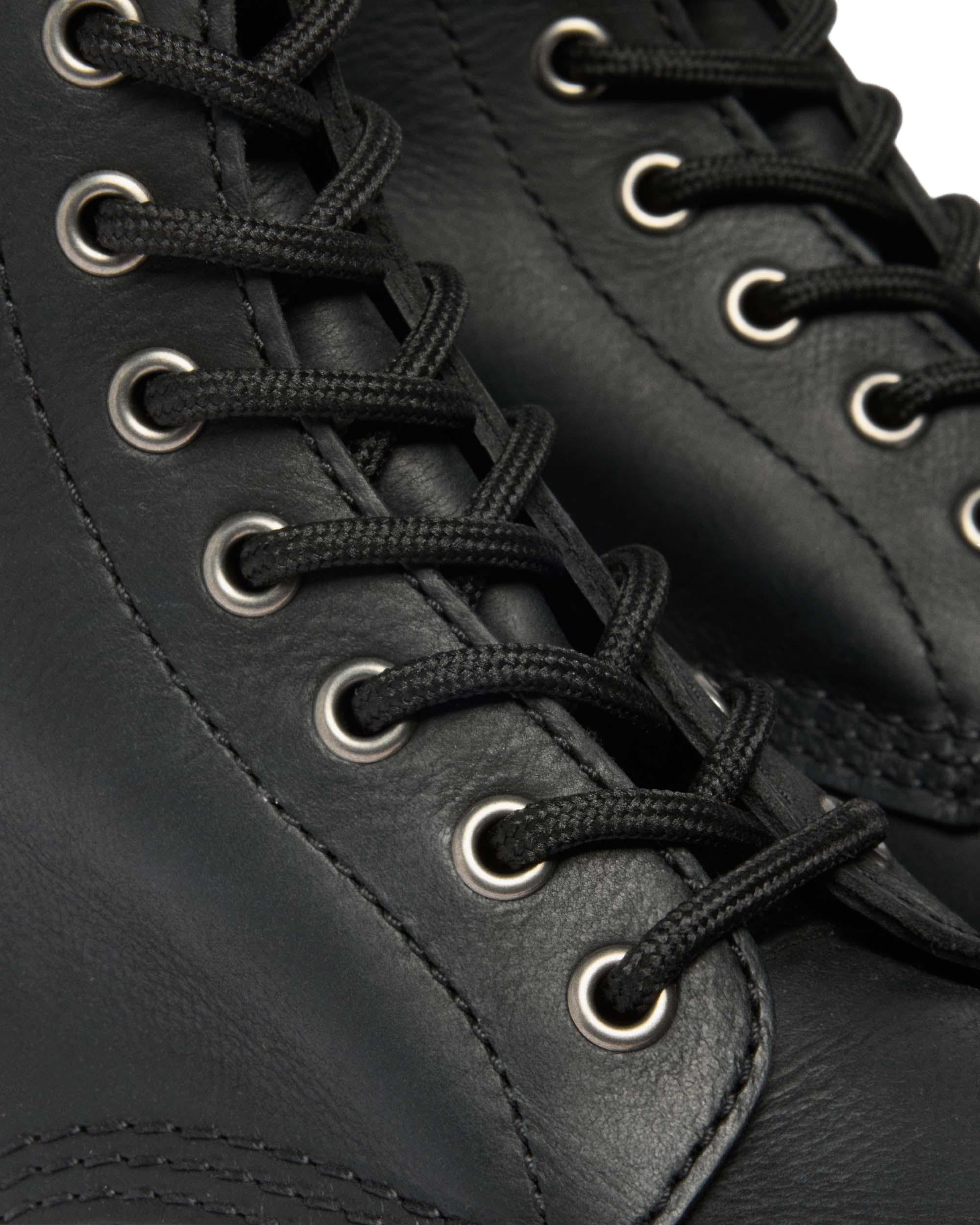 Boots 1460 en cuir à bout en métal