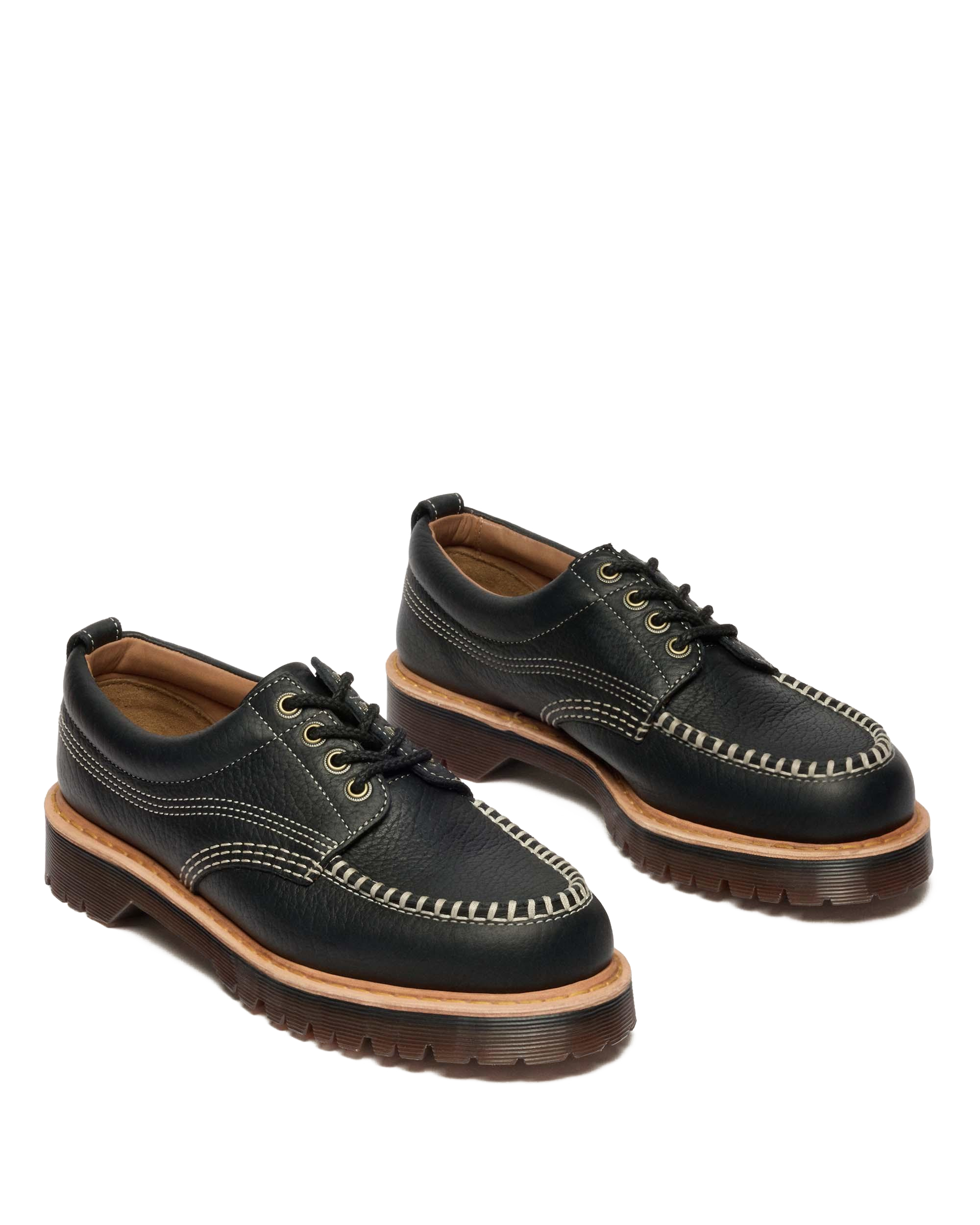 Chaussures Lowell en cuir Wild Grain à bout mocassin