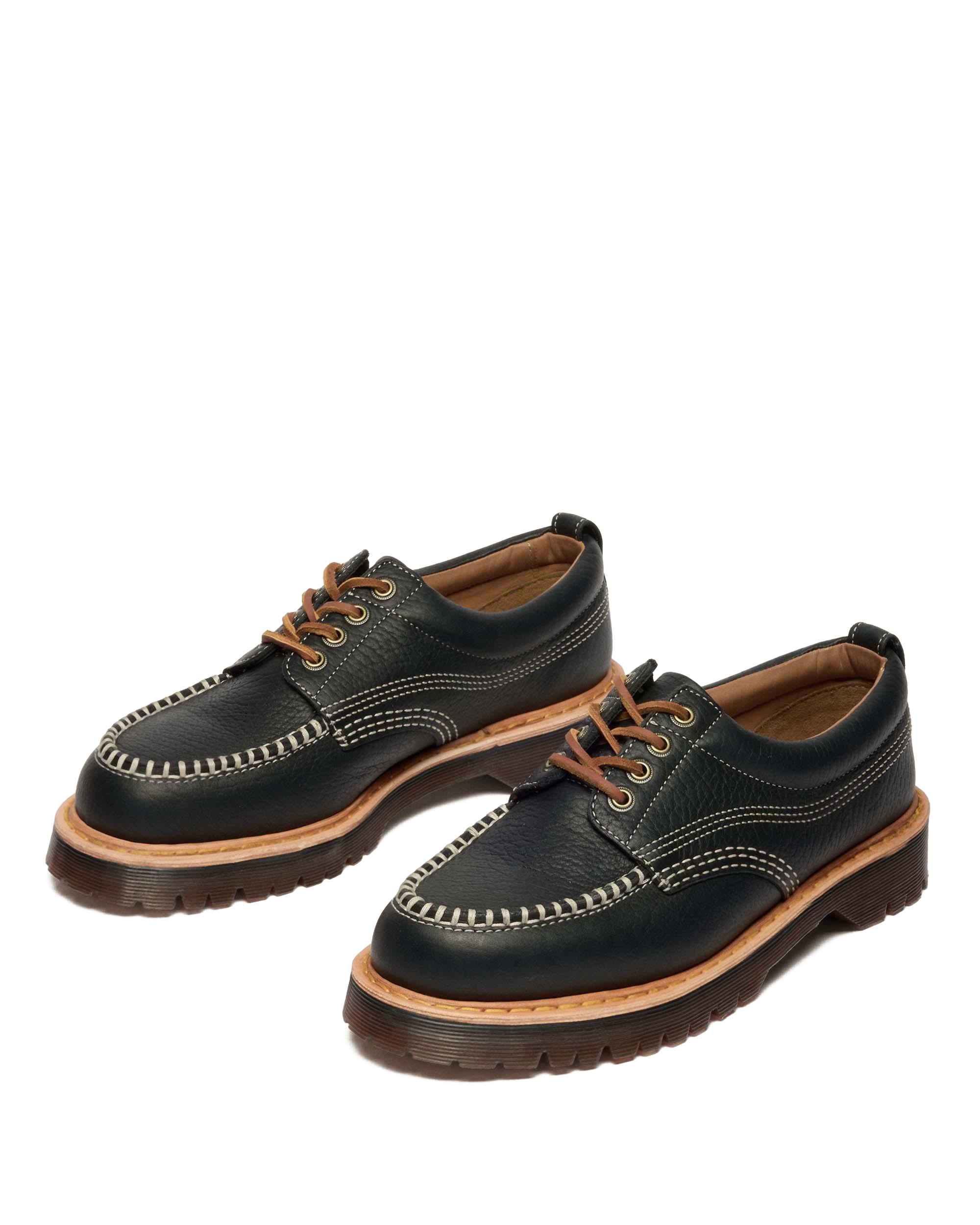Chaussures Lowell en cuir Wild Grain à bout mocassin