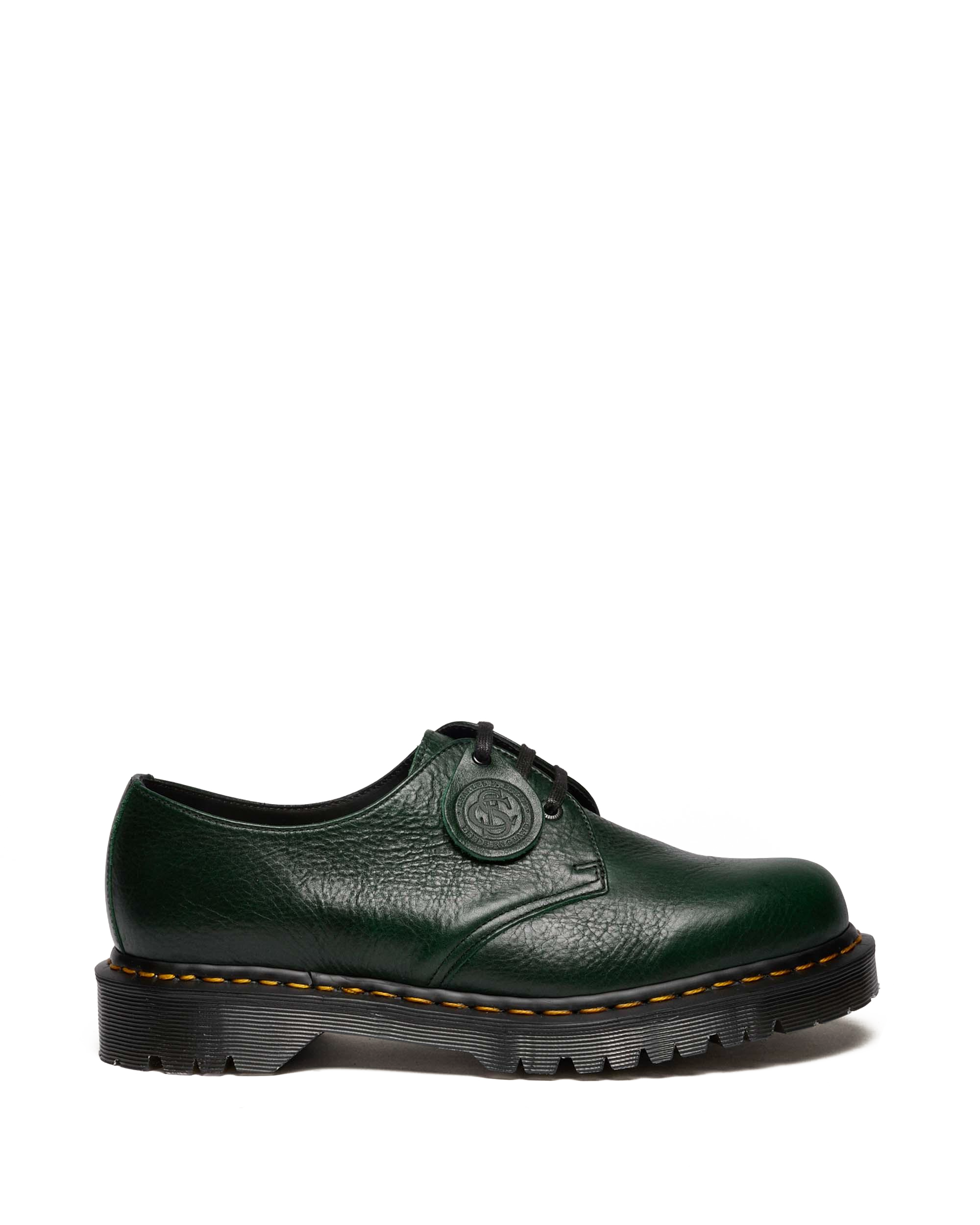 1461 Buckingham Leather Shoes in DMs Green | Dr. Martens™