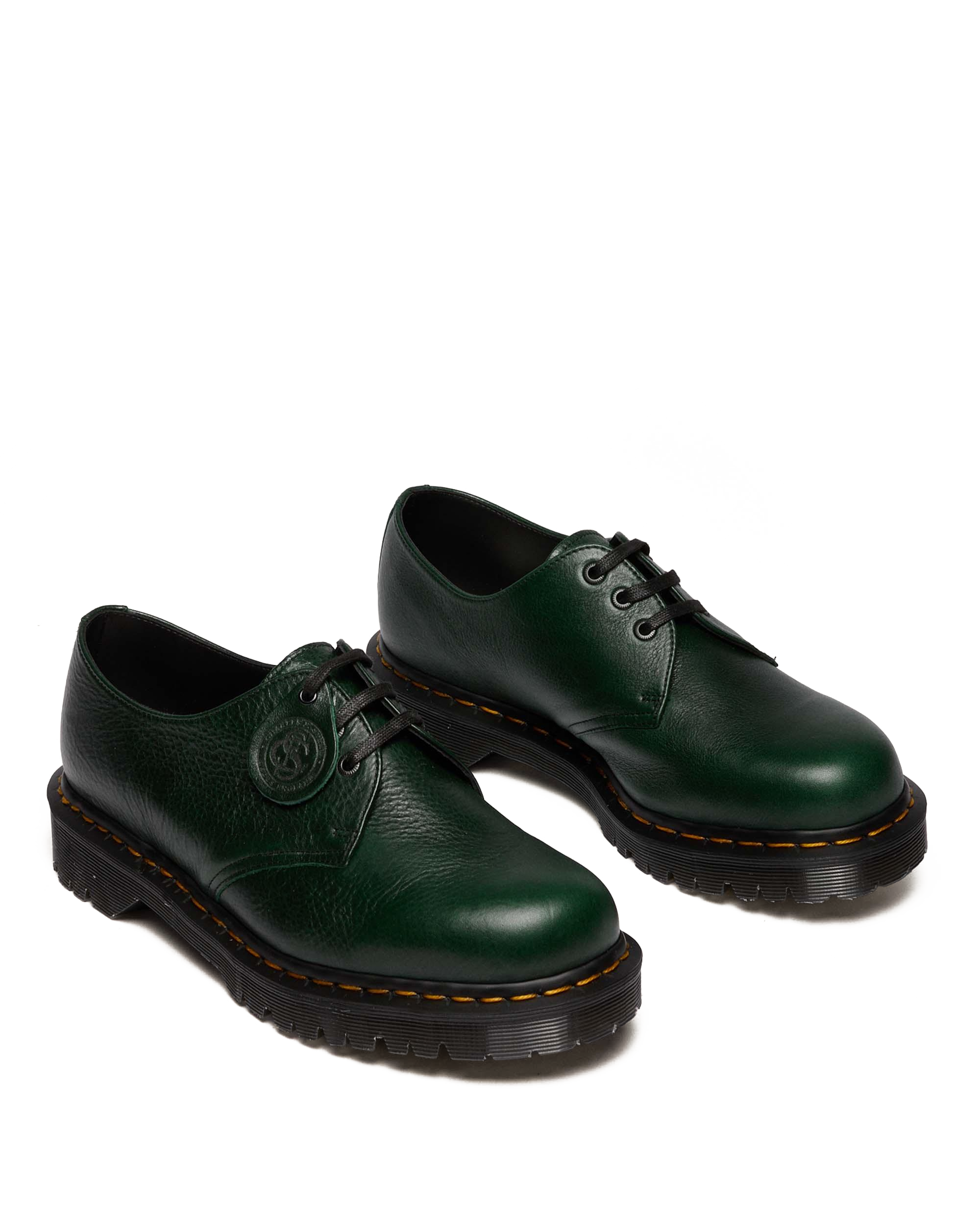 値下げしました【新品】Dr. Martens 1461 グリーン UK3 1461 Buckingham Leather Shoes in DMs Green | Dr. Martens™