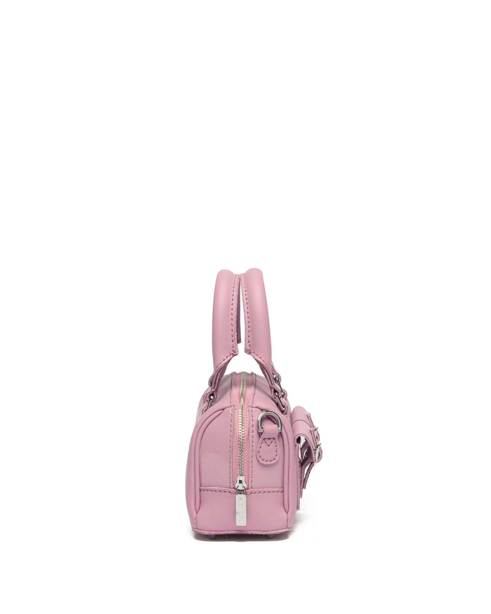 Mini sac en cuir verni à anse supérieure