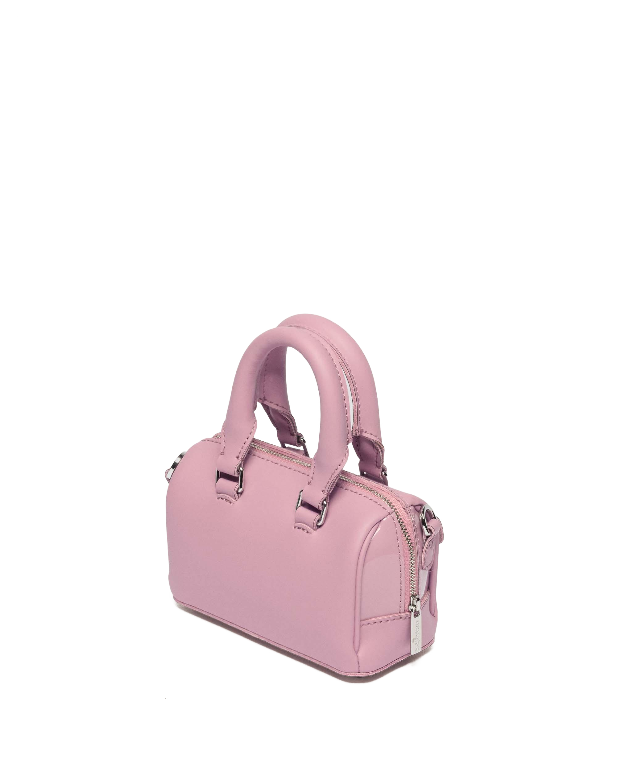 Mini sac en cuir verni à anse supérieure