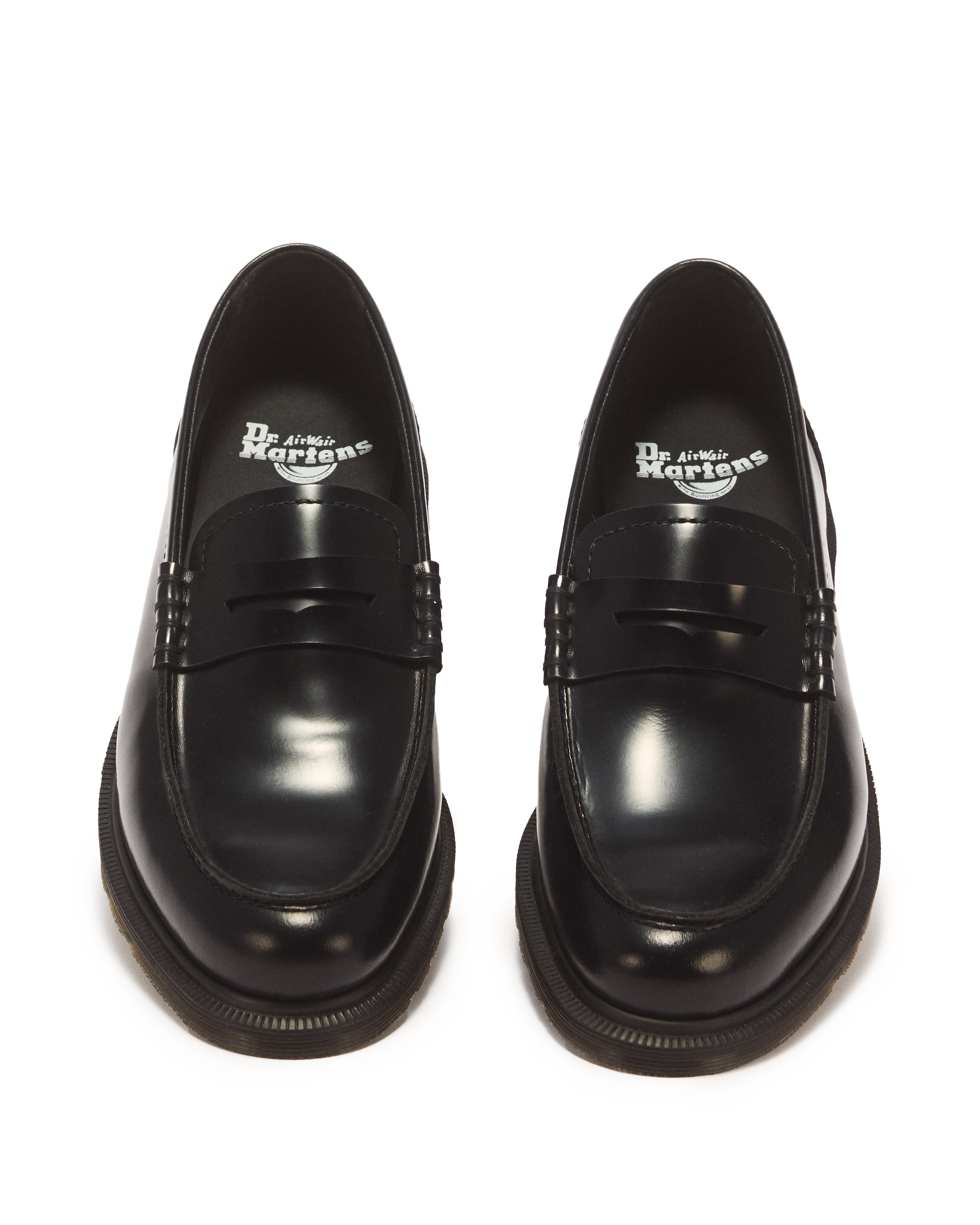 Mayfare Smooth Leather Loafers in Black | Dr. Martens™