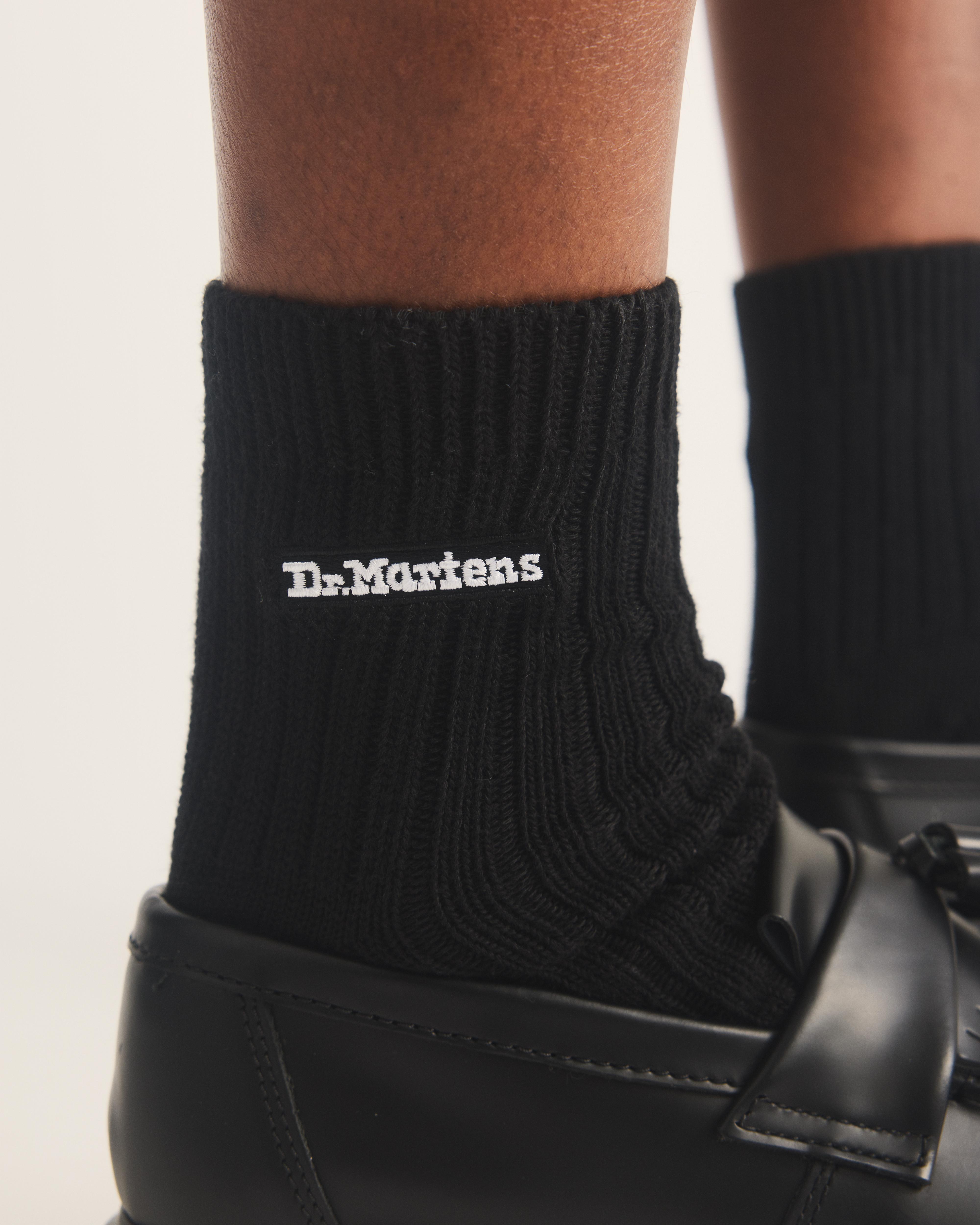 Short Athletic Logo Organic Cotton Blend Socks product image