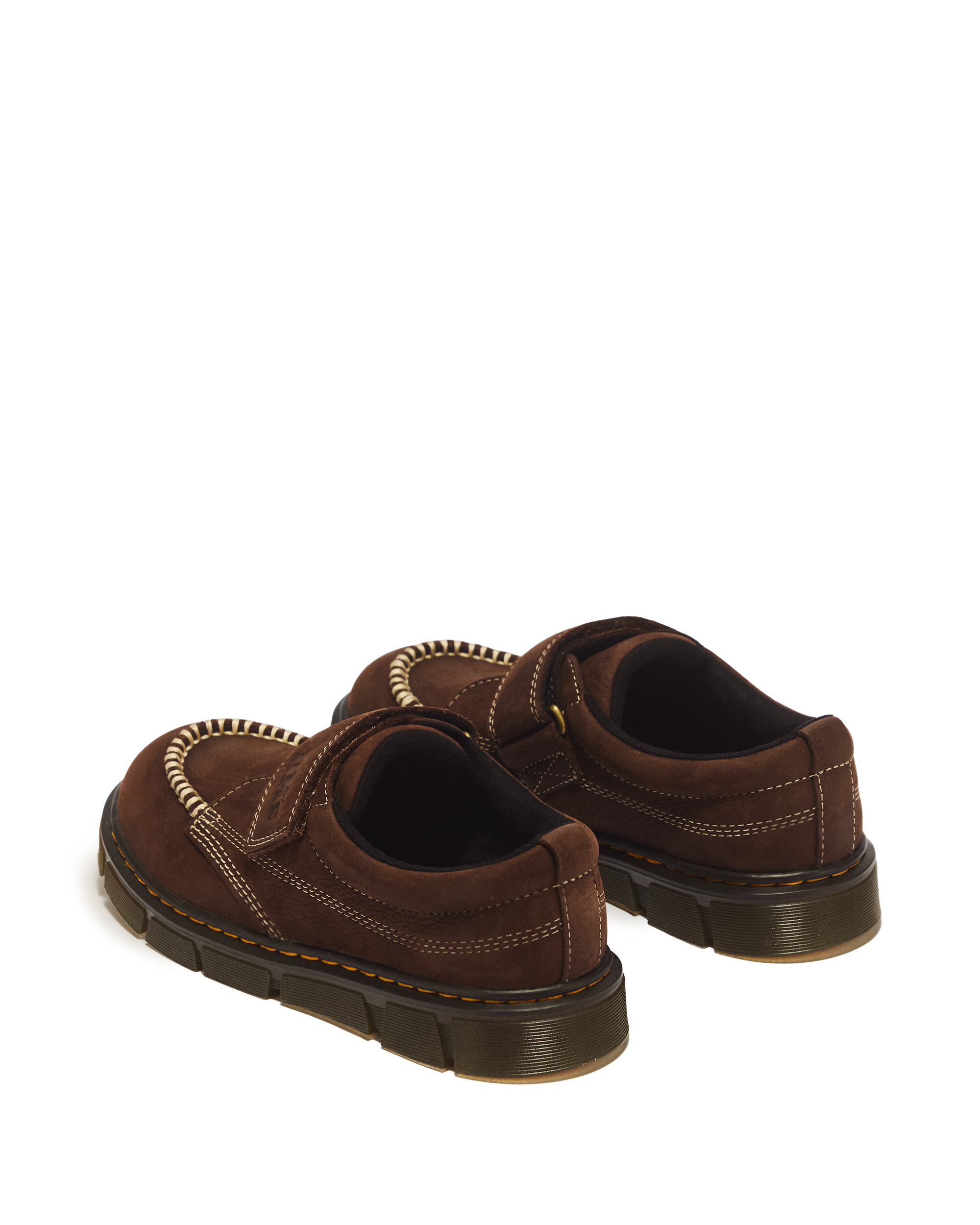 Youth Raffe Strap Tumbled Nubuck Strap Shoes