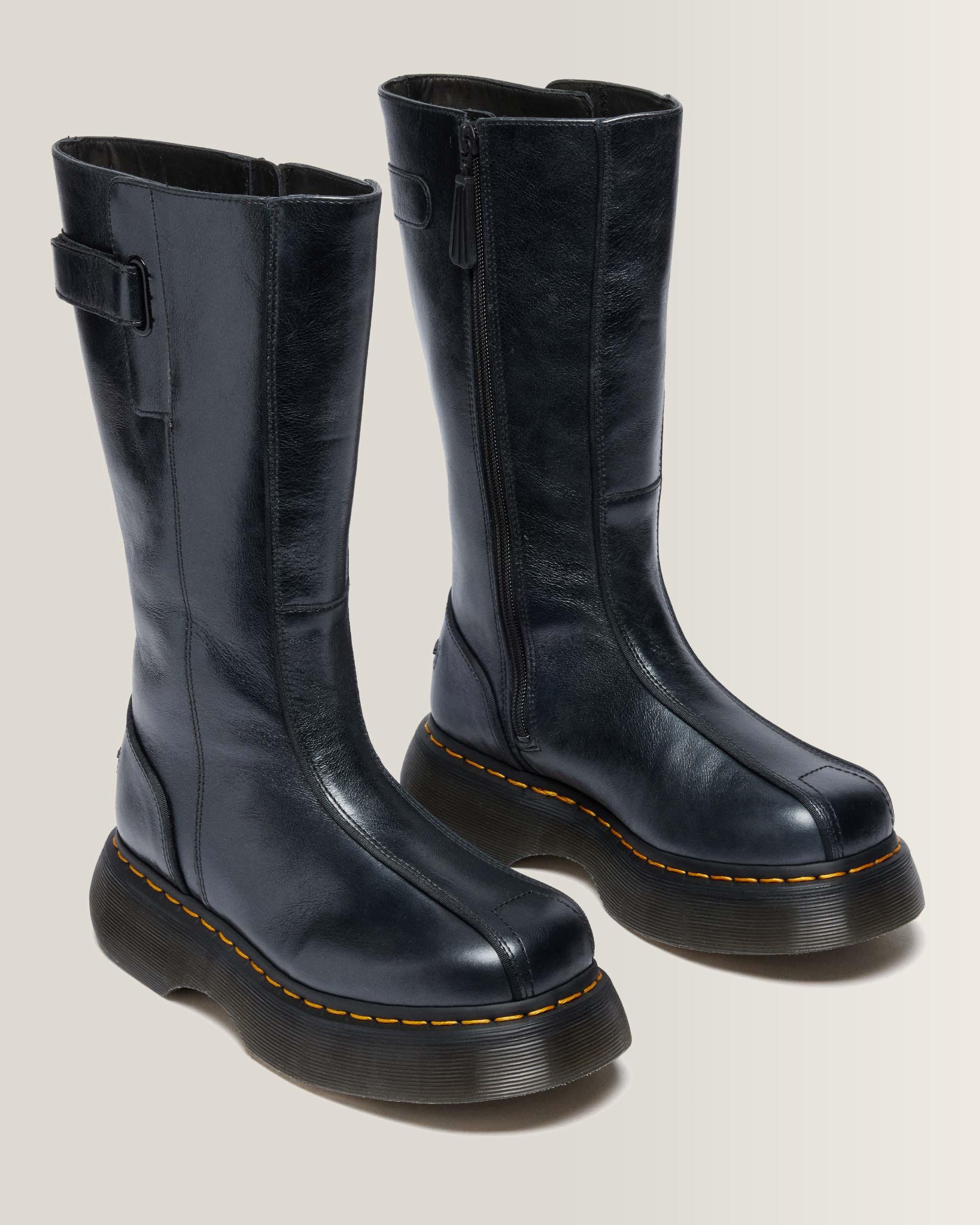 BUZZ HI ECLIPSE LEATHER BOOTS