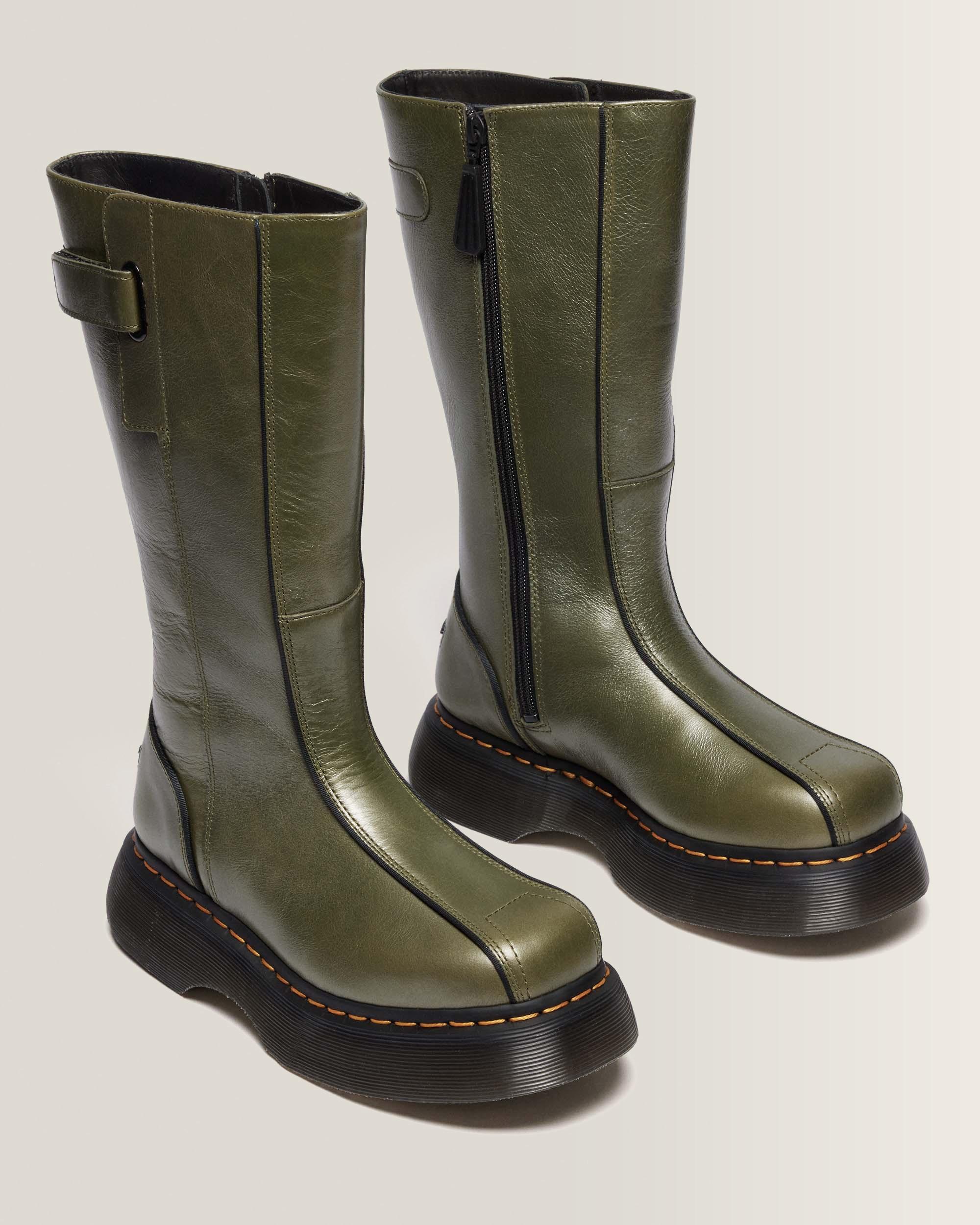 BUZZ HI ECLIPSE LEATHER BOOTS