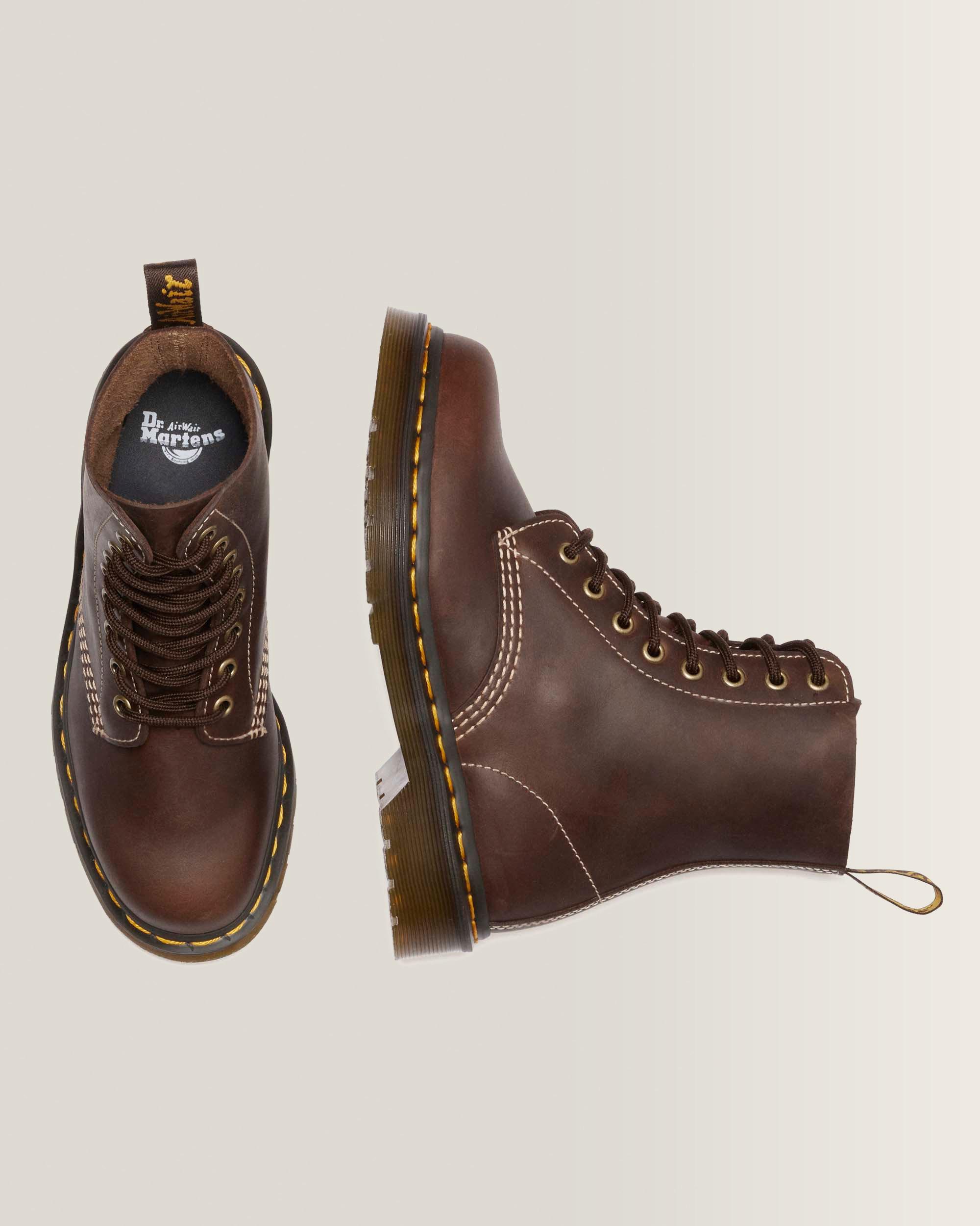 Boots 1460 en cuir Wyoming à lacets