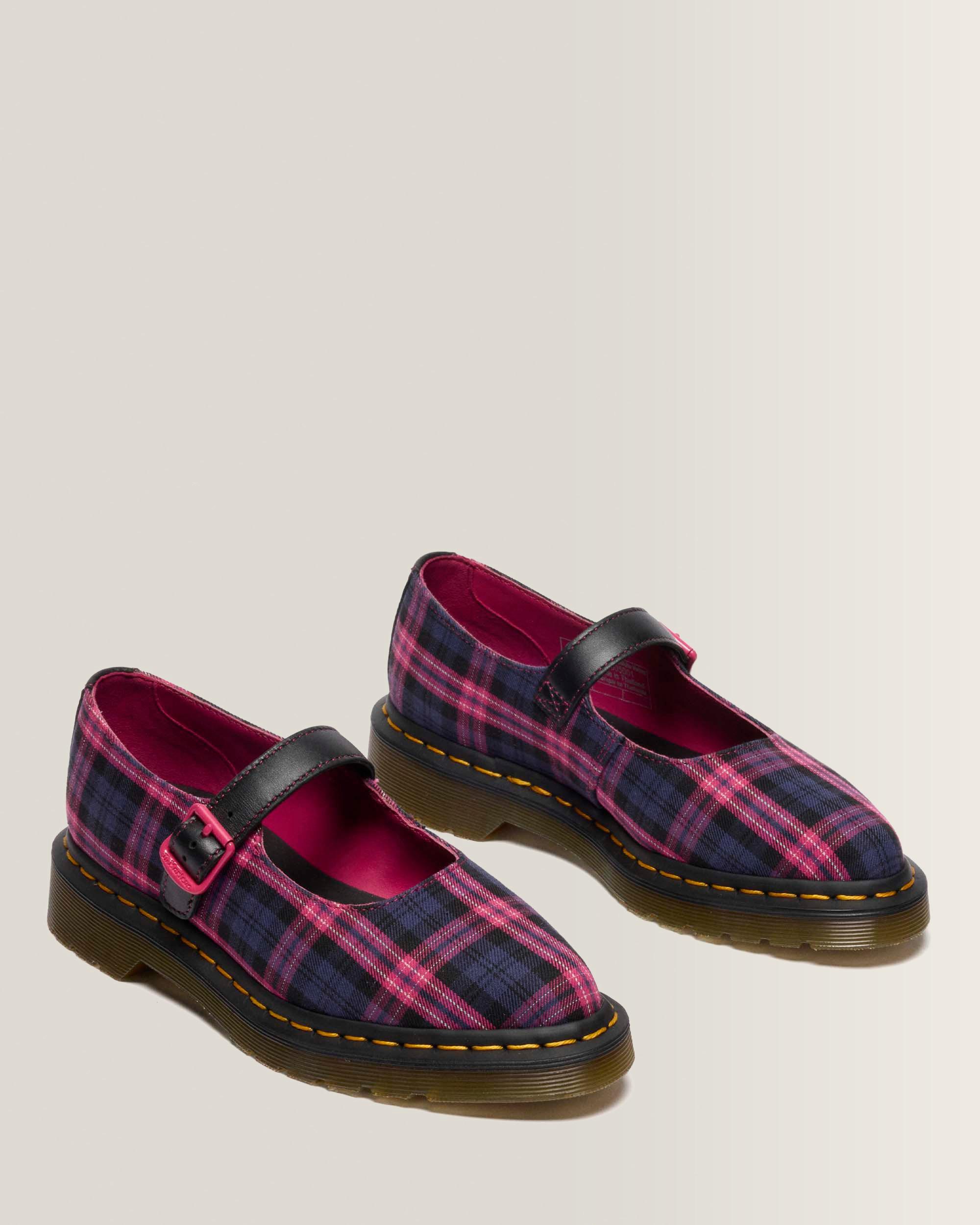 ELPHIE MARY JANE TARTAN SCHOENEN