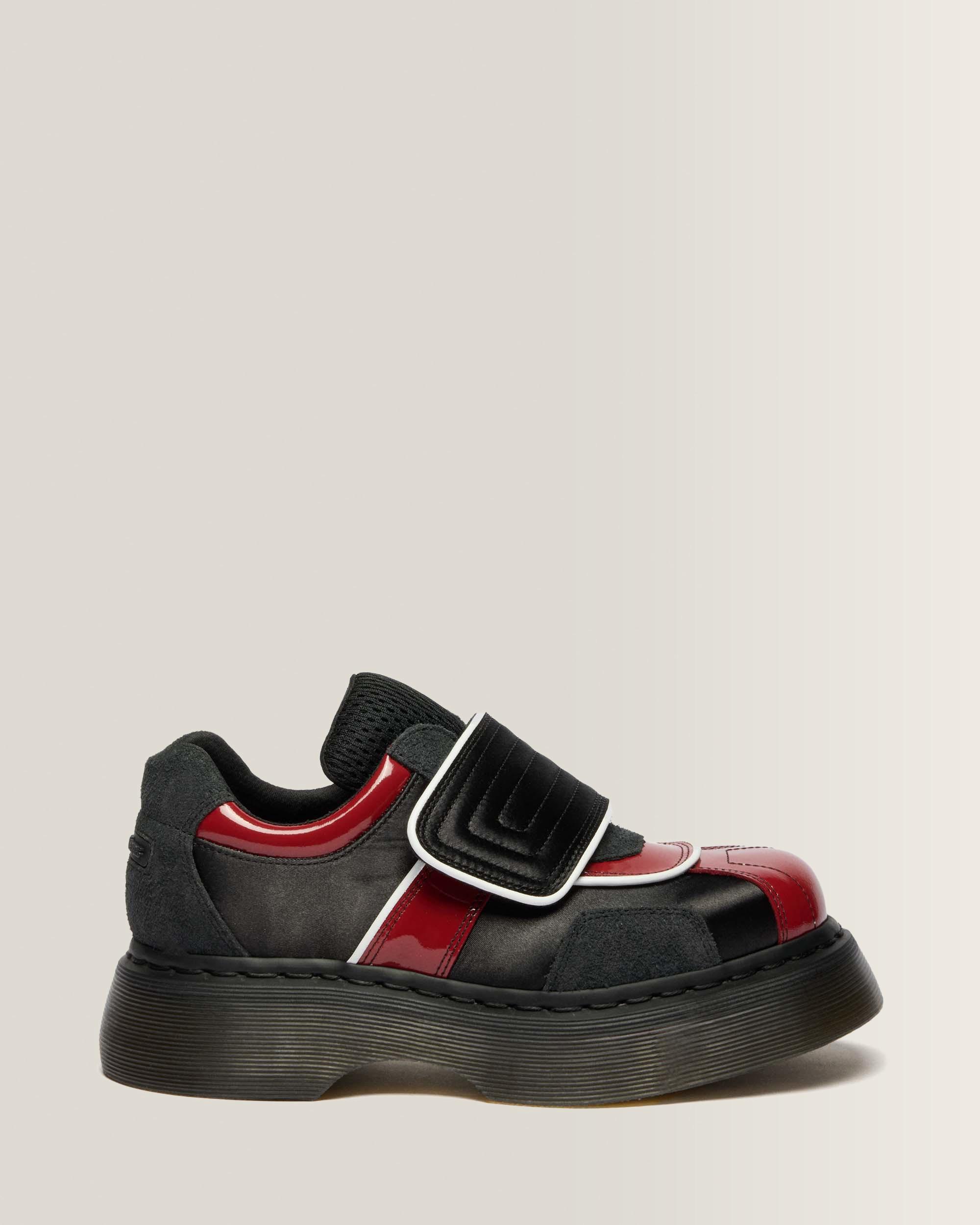 Buzz Strap Mixed Material Shoes