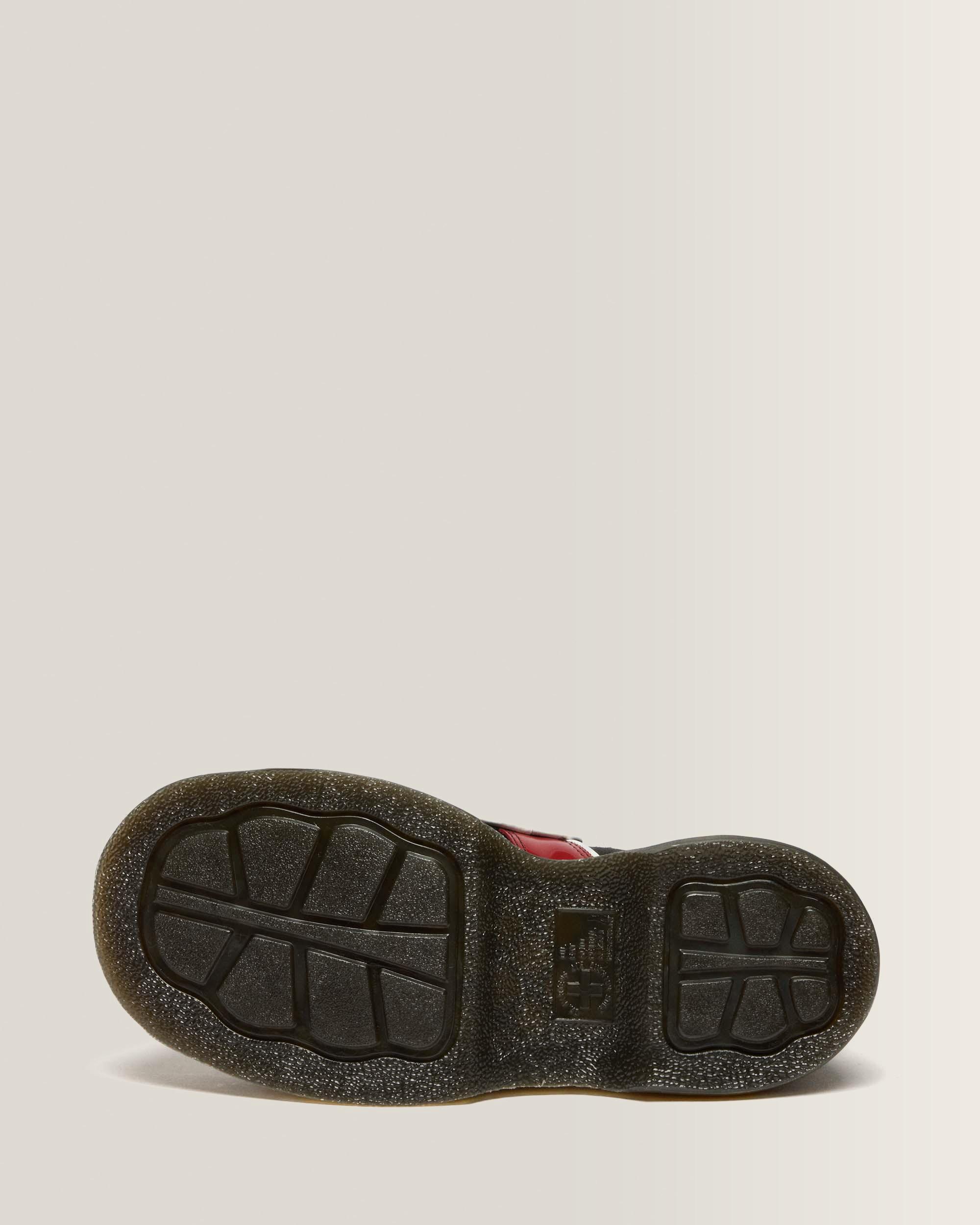 Buzz Strap Mixed Material Shoes