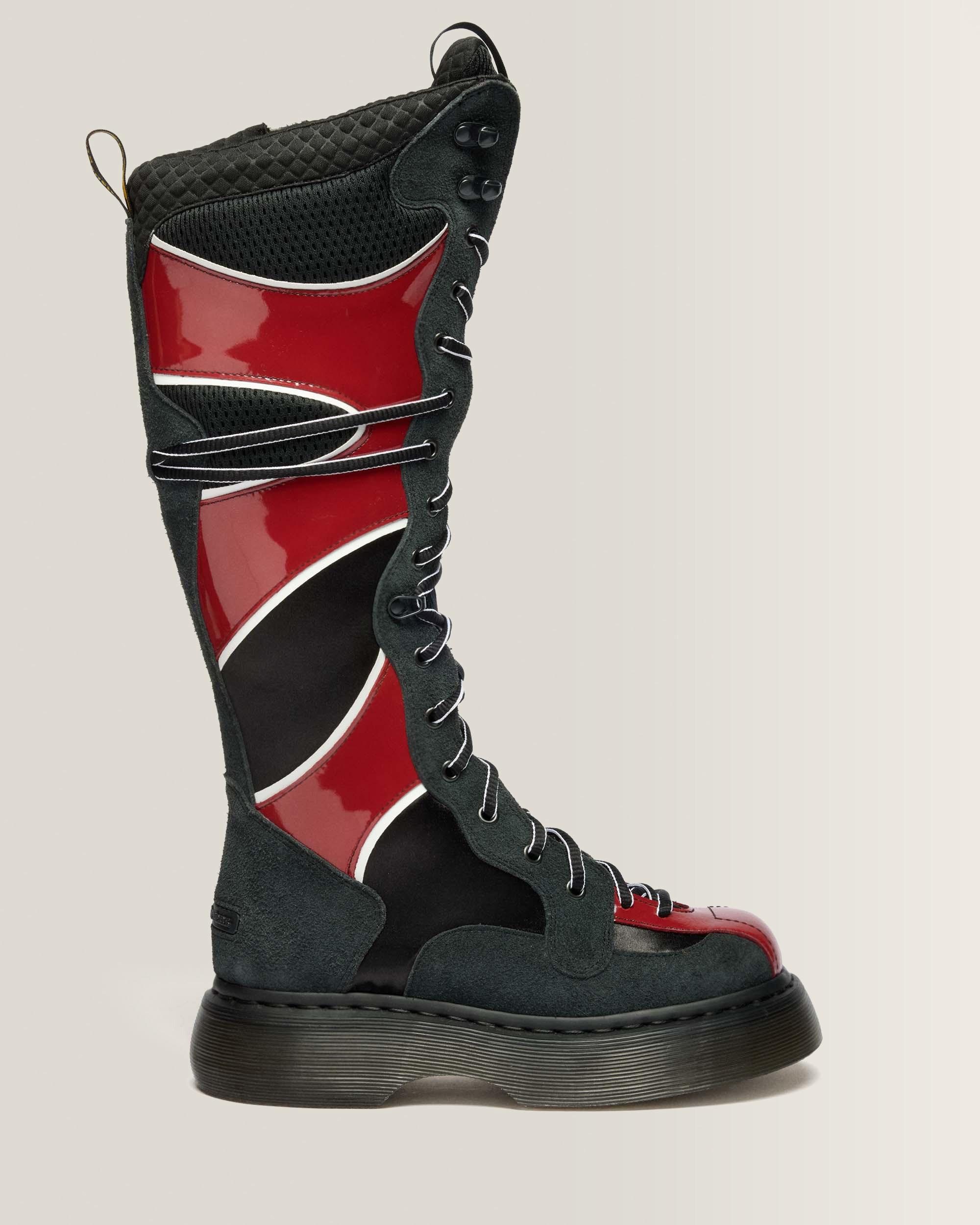Buzz Boxer Mixed Material Boots