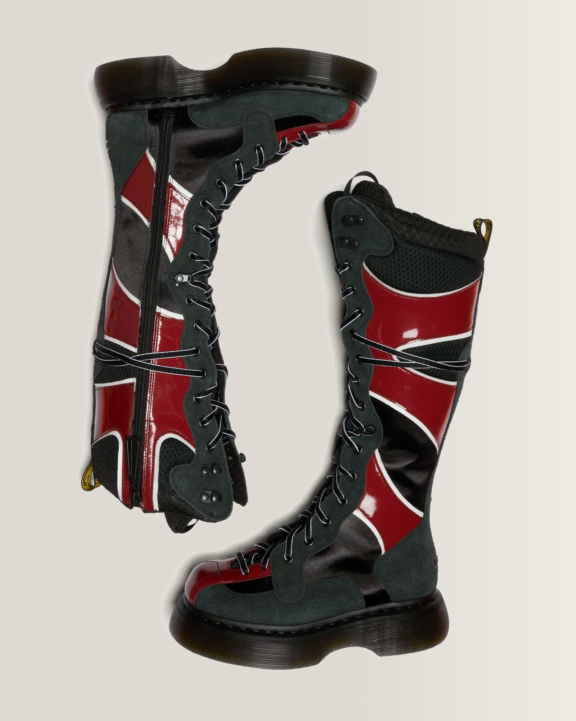 Buzz Boxer Mixed Material Boots
