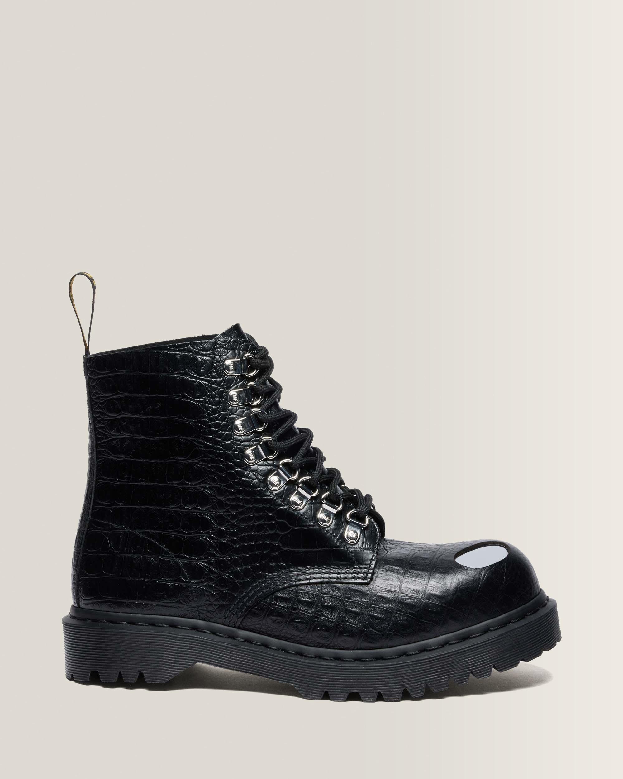 1460 Pascal Bex Steel Toe Leather Boots in Black | Dr. Martens™