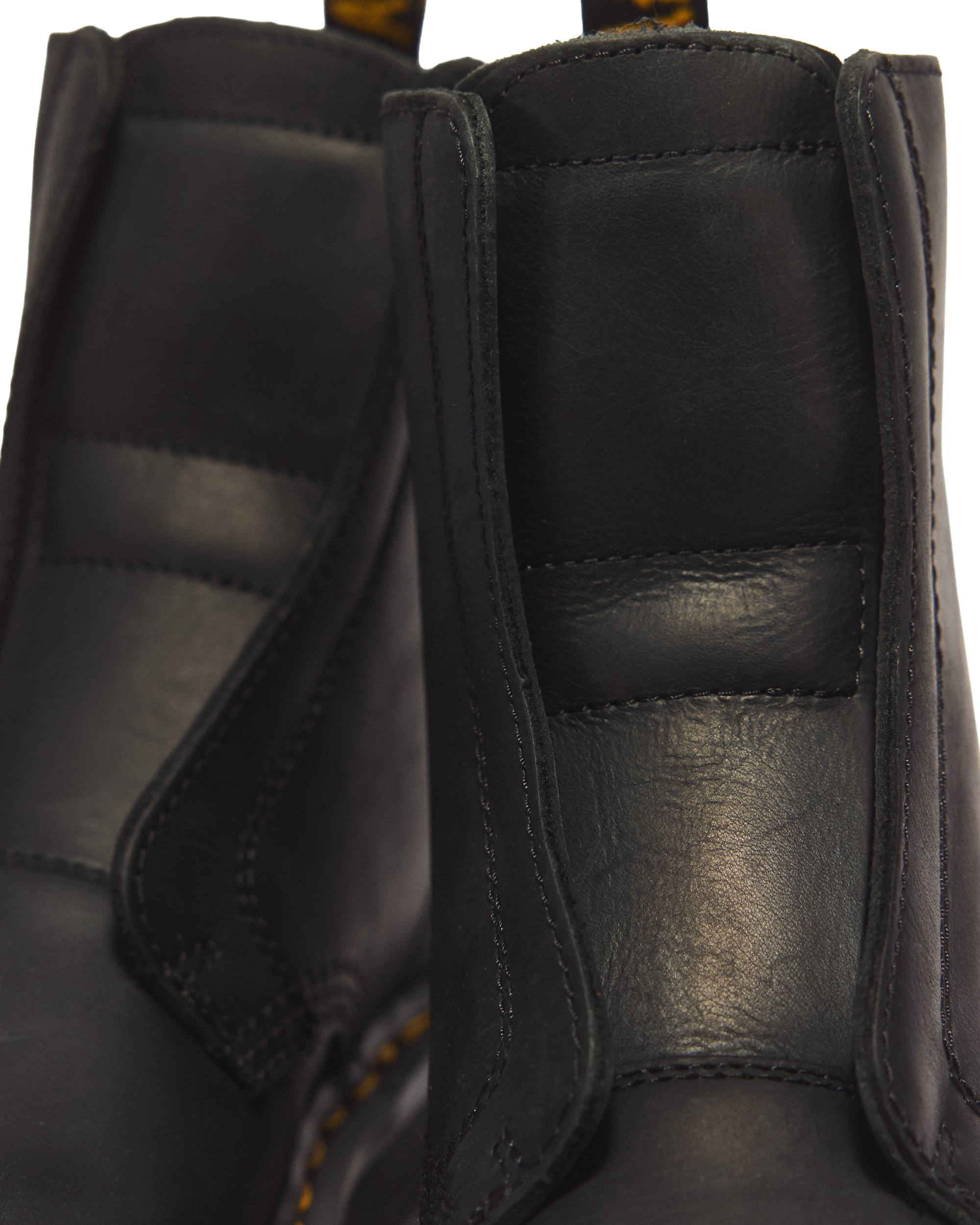 Zebzag Laceless Slip On Leather Boots