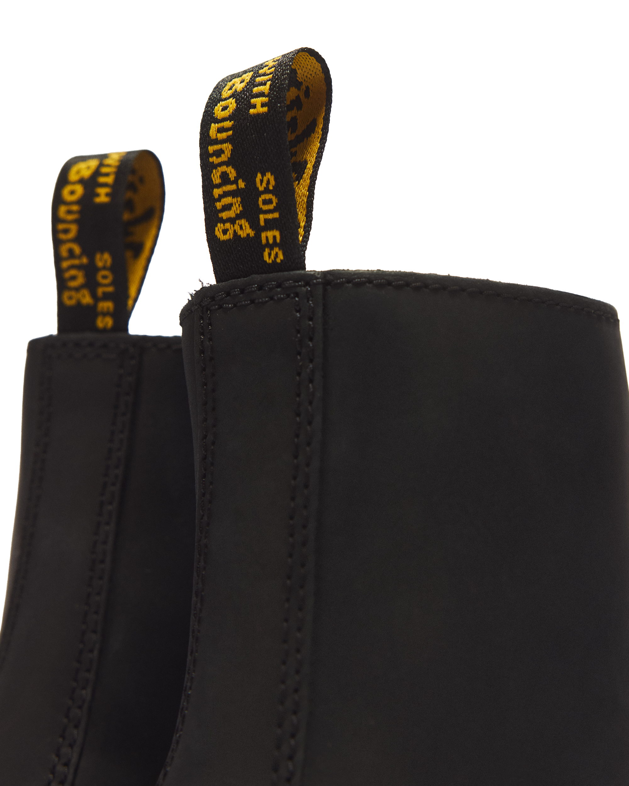 Zebzag Laceless Slip On Leather Boots