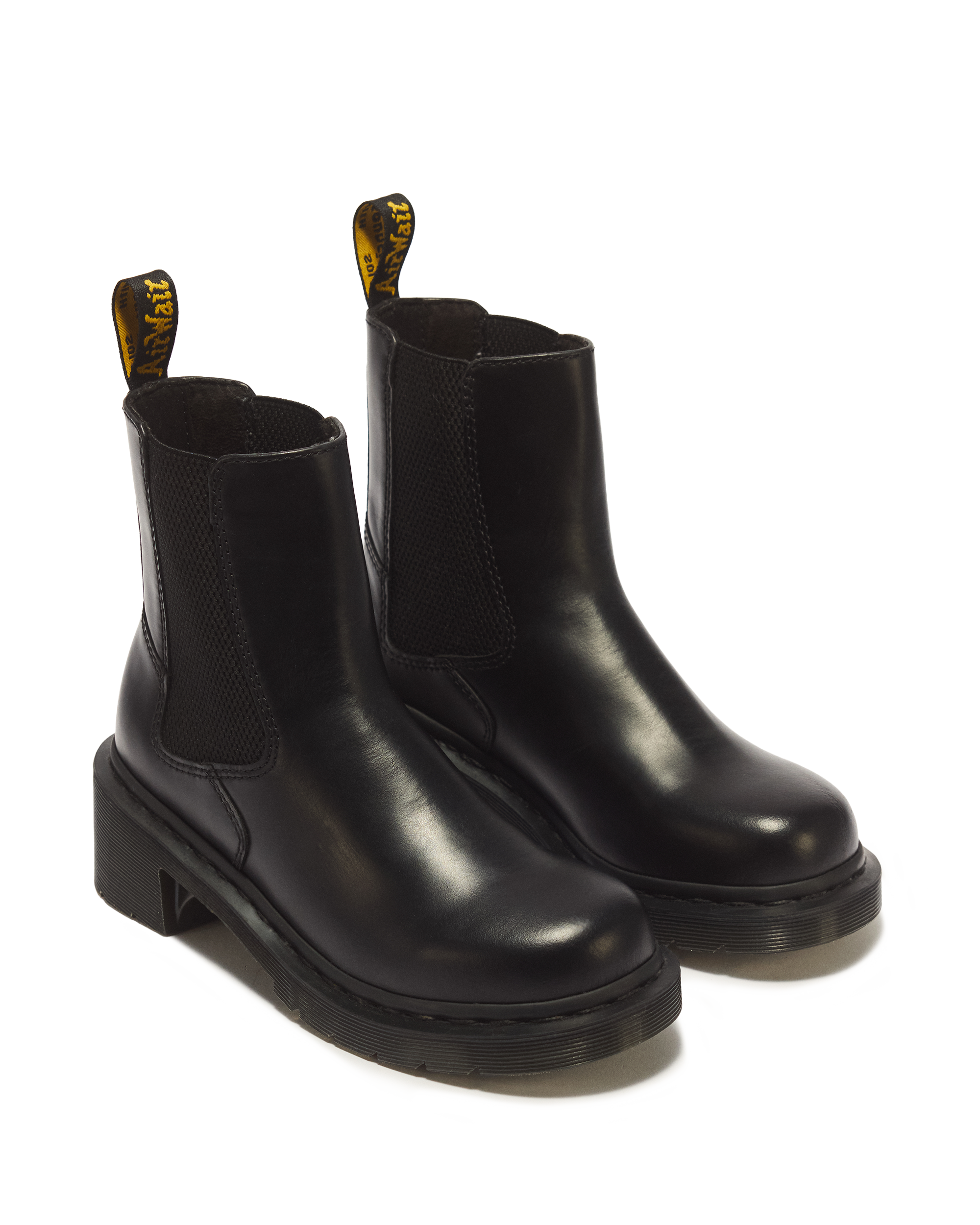 Alderstone Orleans Leather Chelsea Boots in BLACK | Dr. Martens™