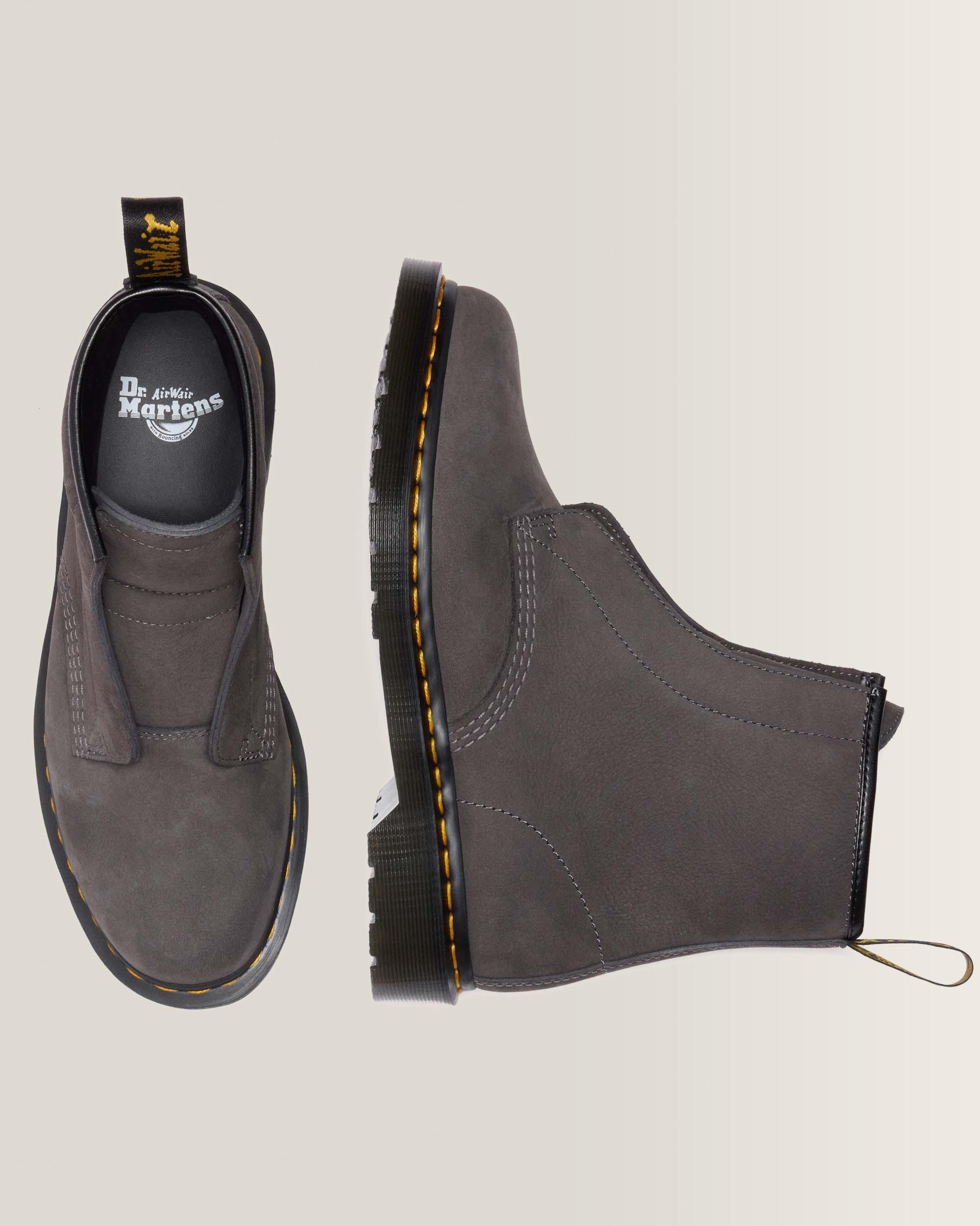 1460 NUBUCK SLIP ON STIEFEL OHNE SCHNÜRUNG