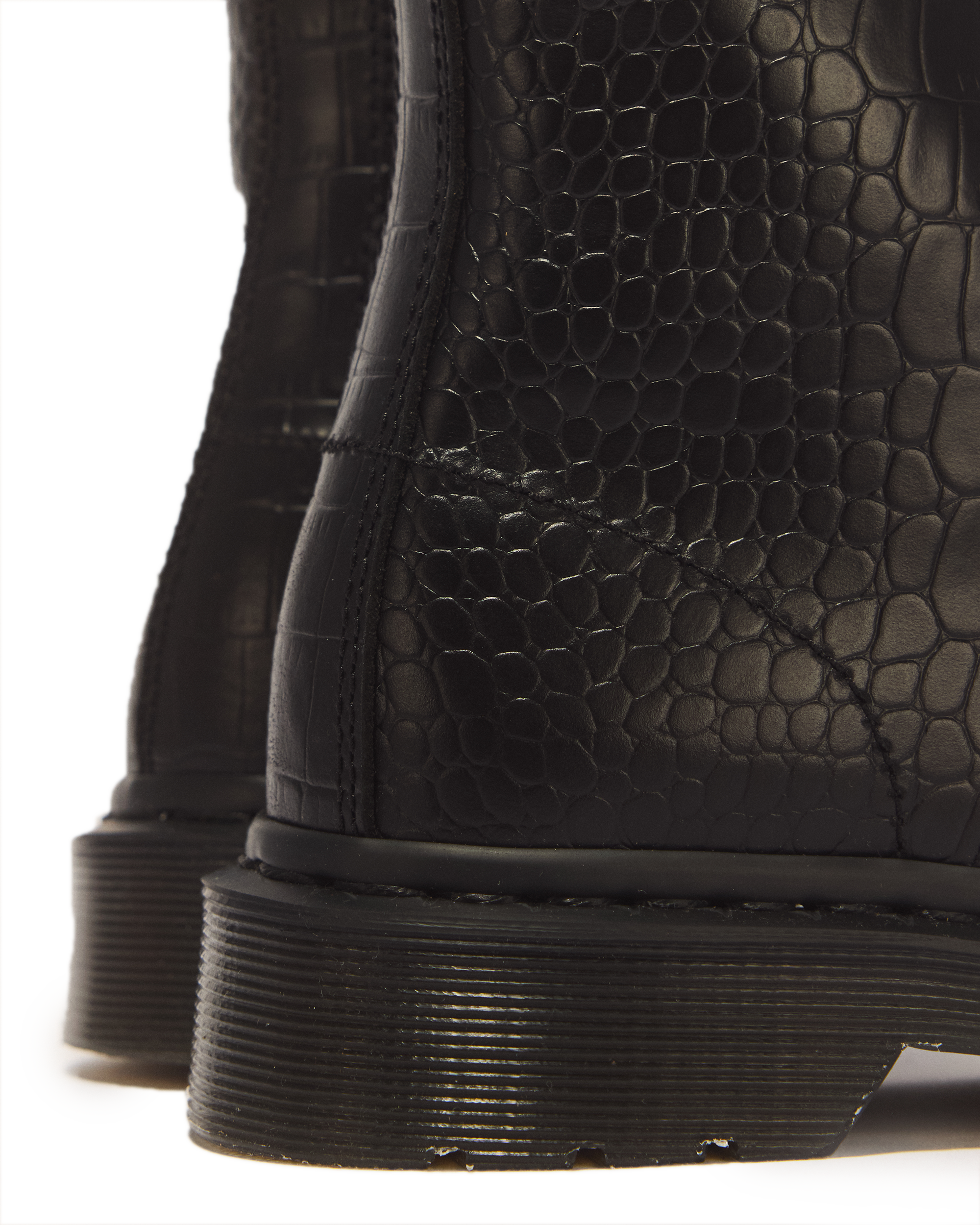 1460 Croc Emboss Leather Boots