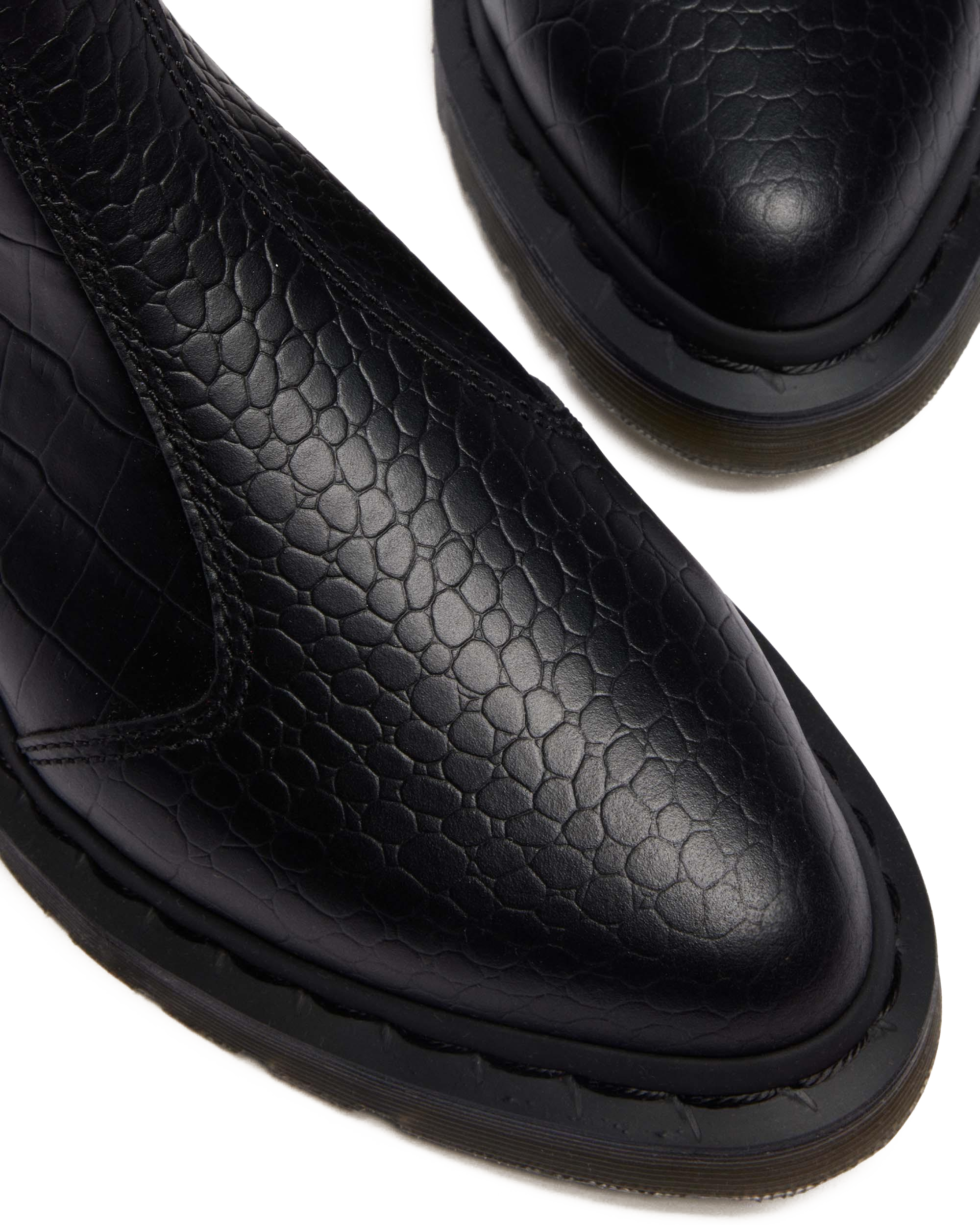 Bianca II Tapered Croc Emboss Leather Lo -nilkkurit