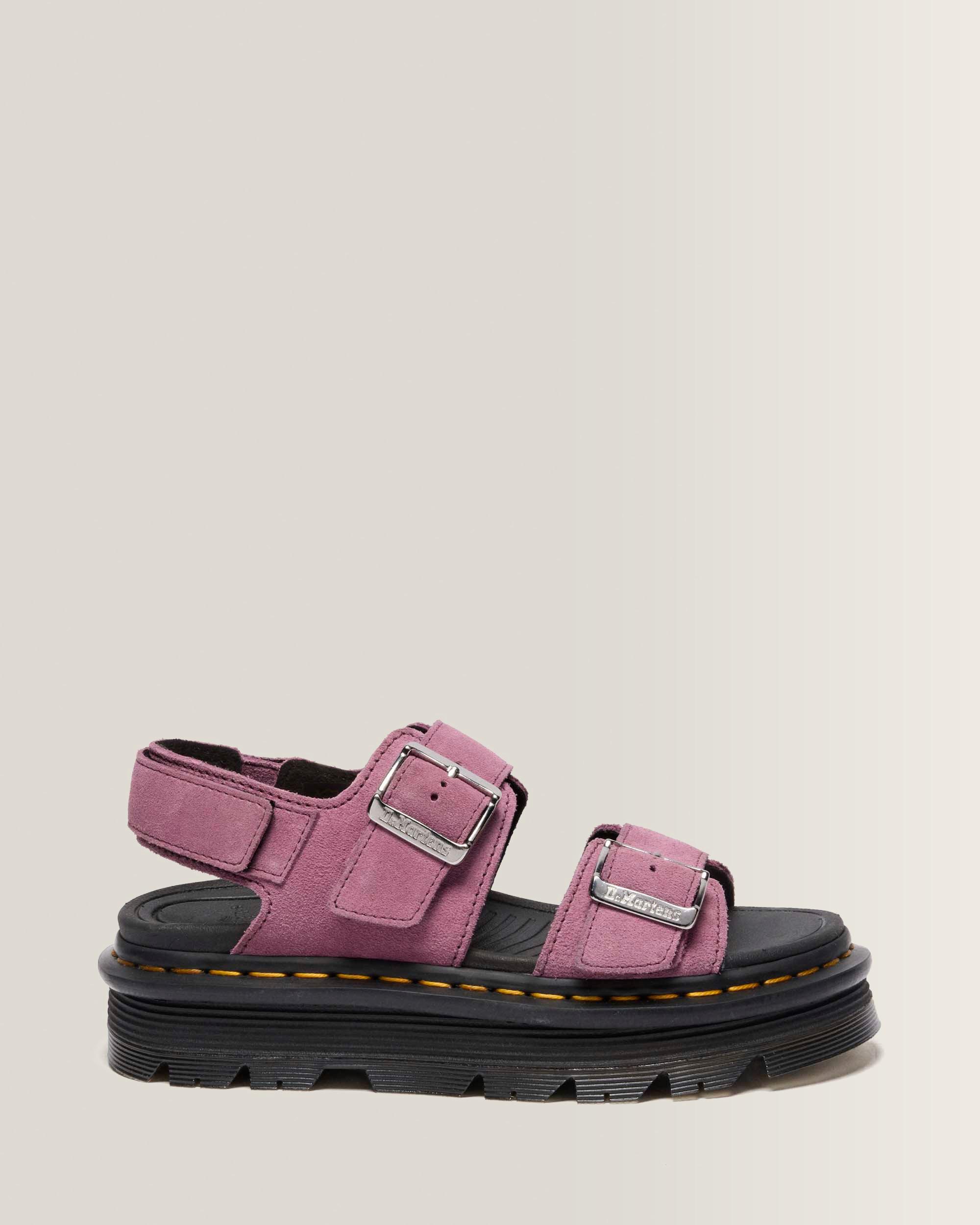 Zebzag Suede Sandals