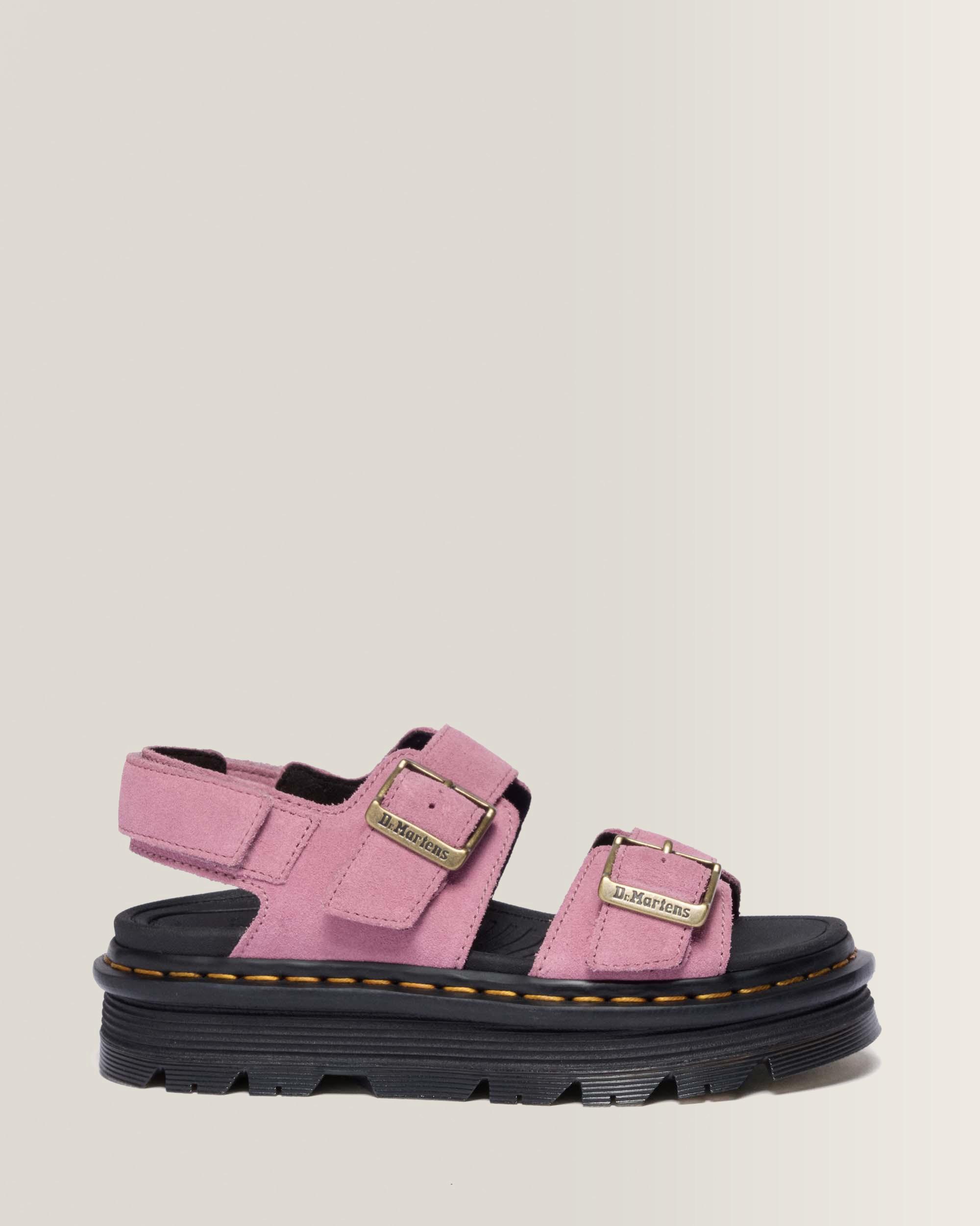 Zebzag Suede Sandals
