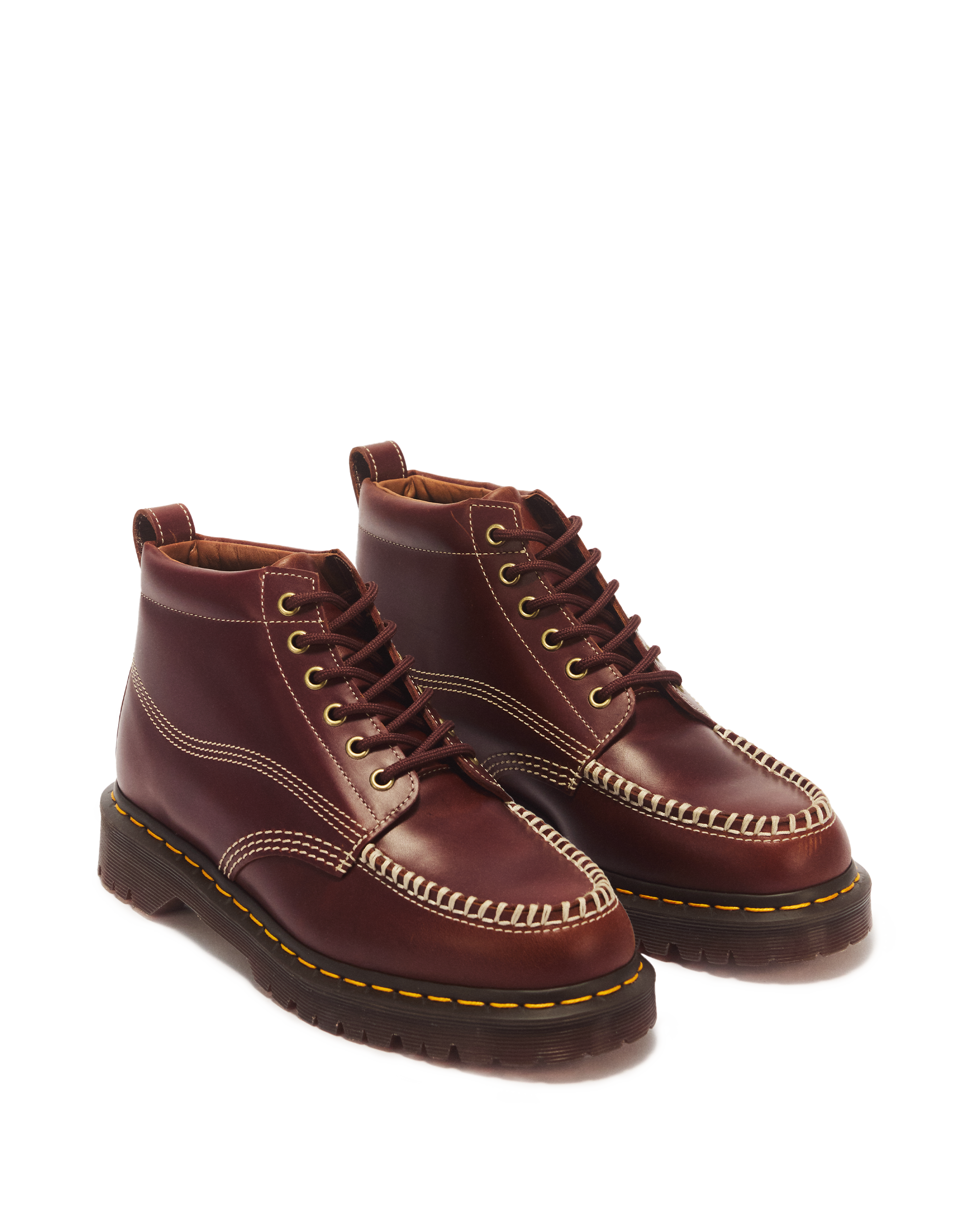 Lowell Chukka Moc Toe Leren Enkellaarzen