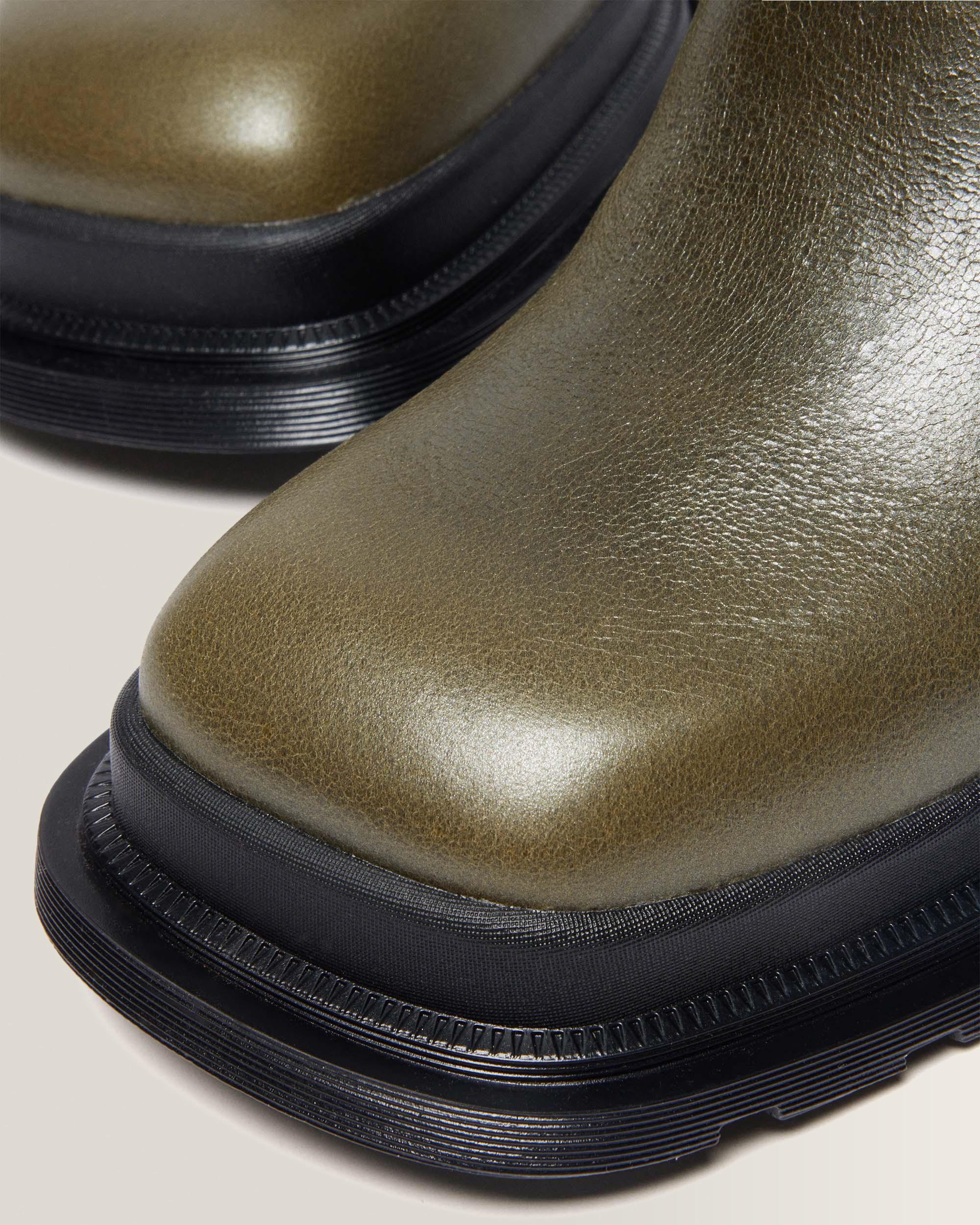 Chelsea boots Maybole en cuir à bout carré