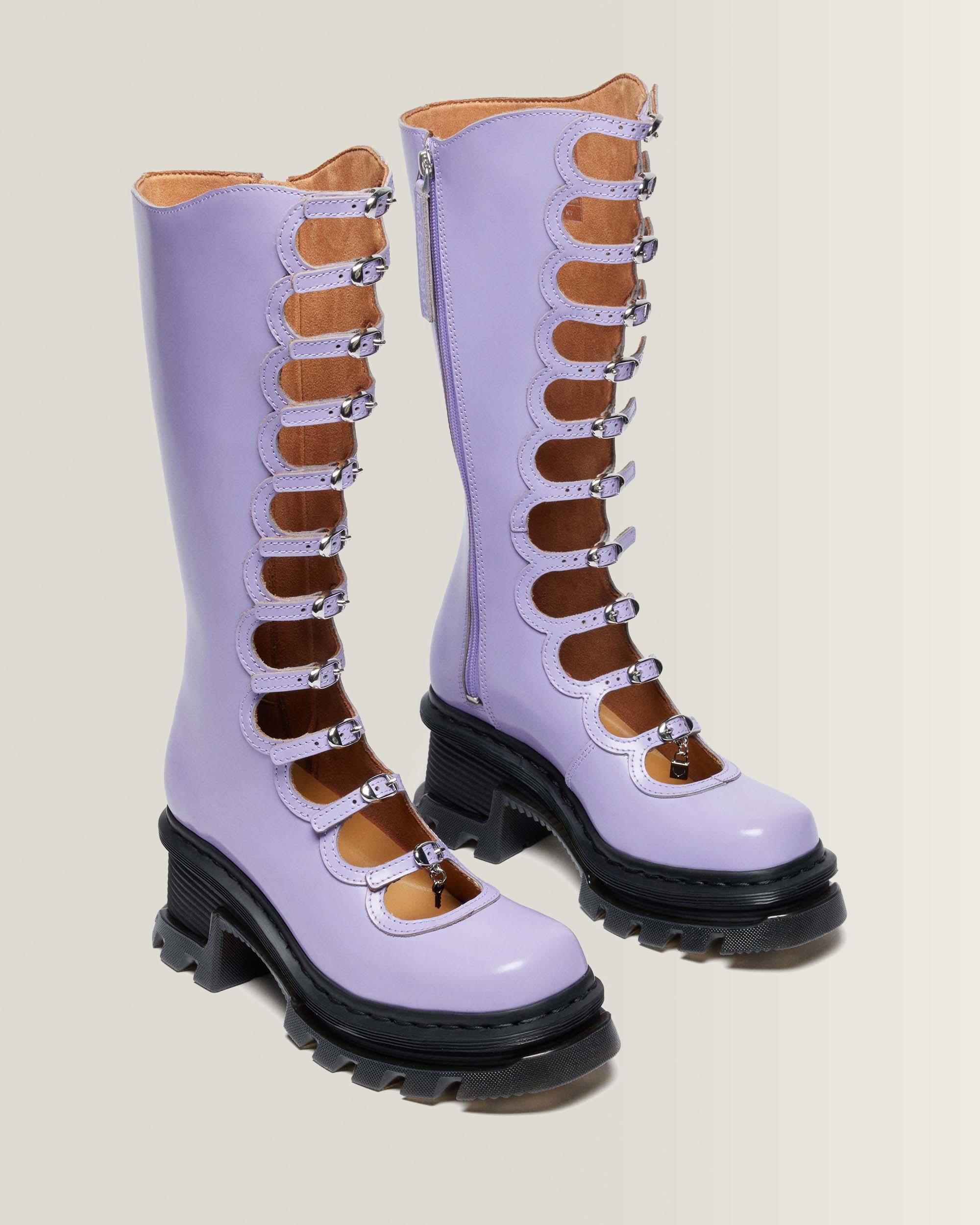 Dr. Martens x Marc Jacobs Kiki Boots in Bright Lavender | Dr. Martens™