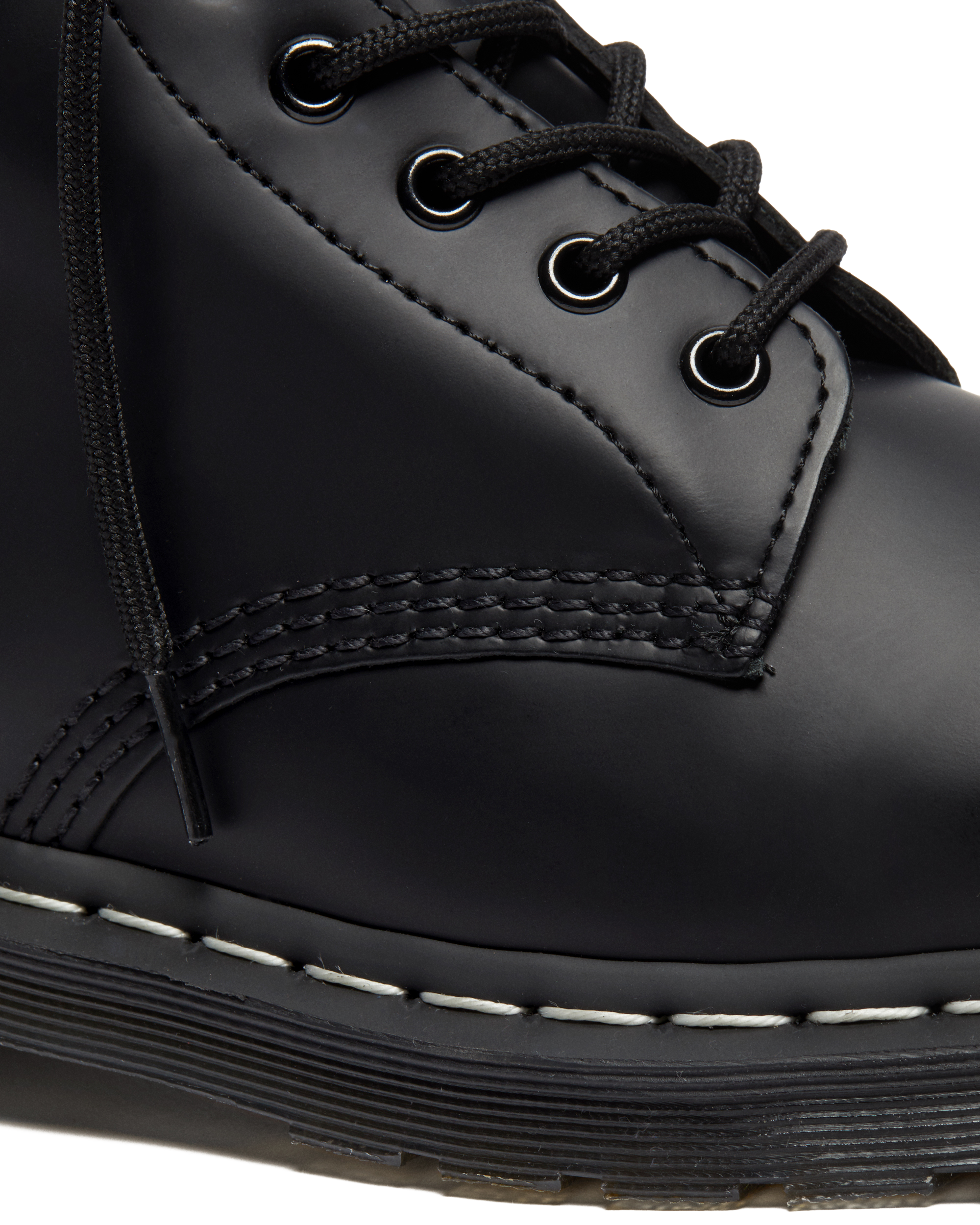 1460 White Stitch Smooth Leather Lace Up Boots product image