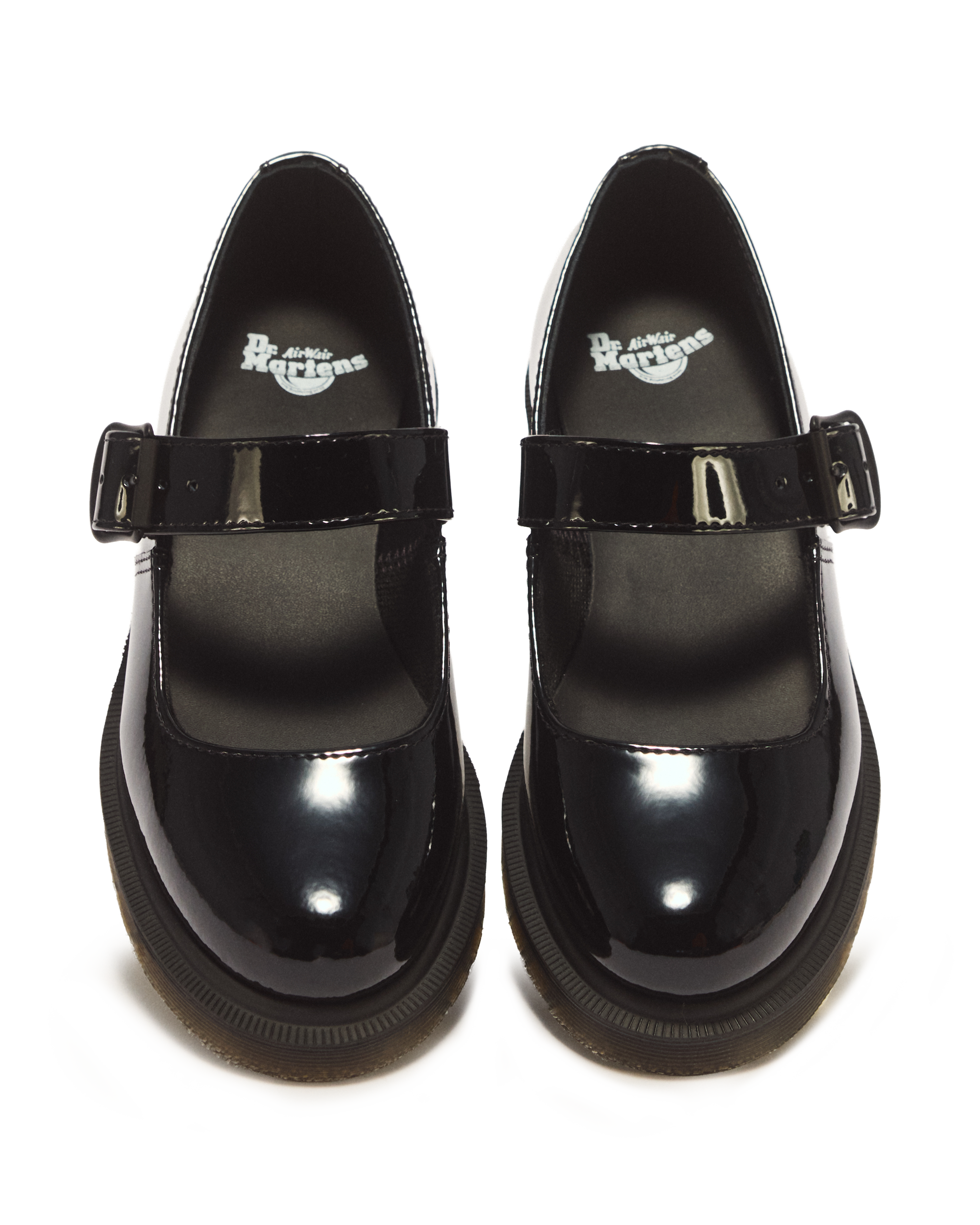 Mariel II Patent Leather Buckle Strap Shoes