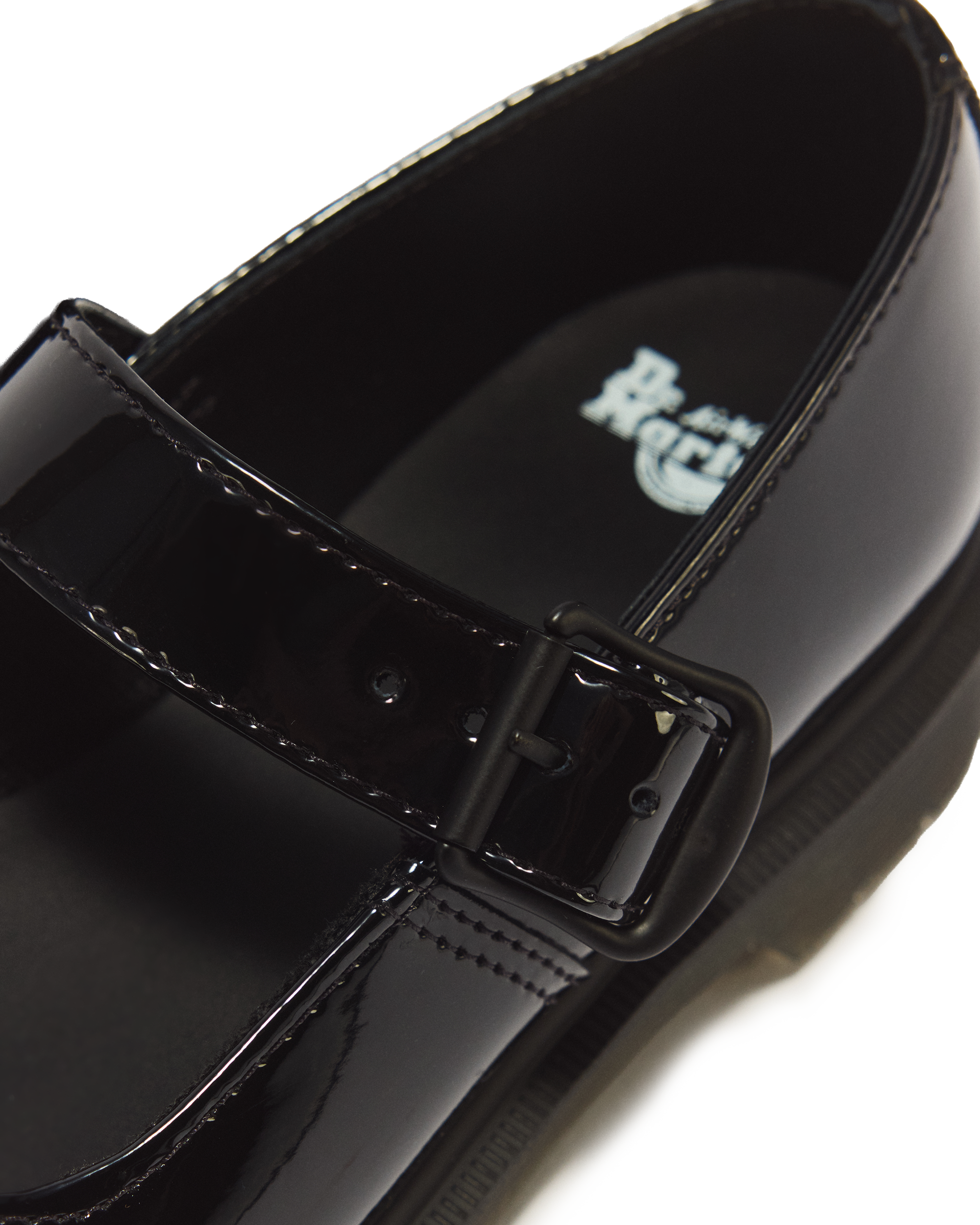 Mariel II Patent Leather Buckle Strap Shoes