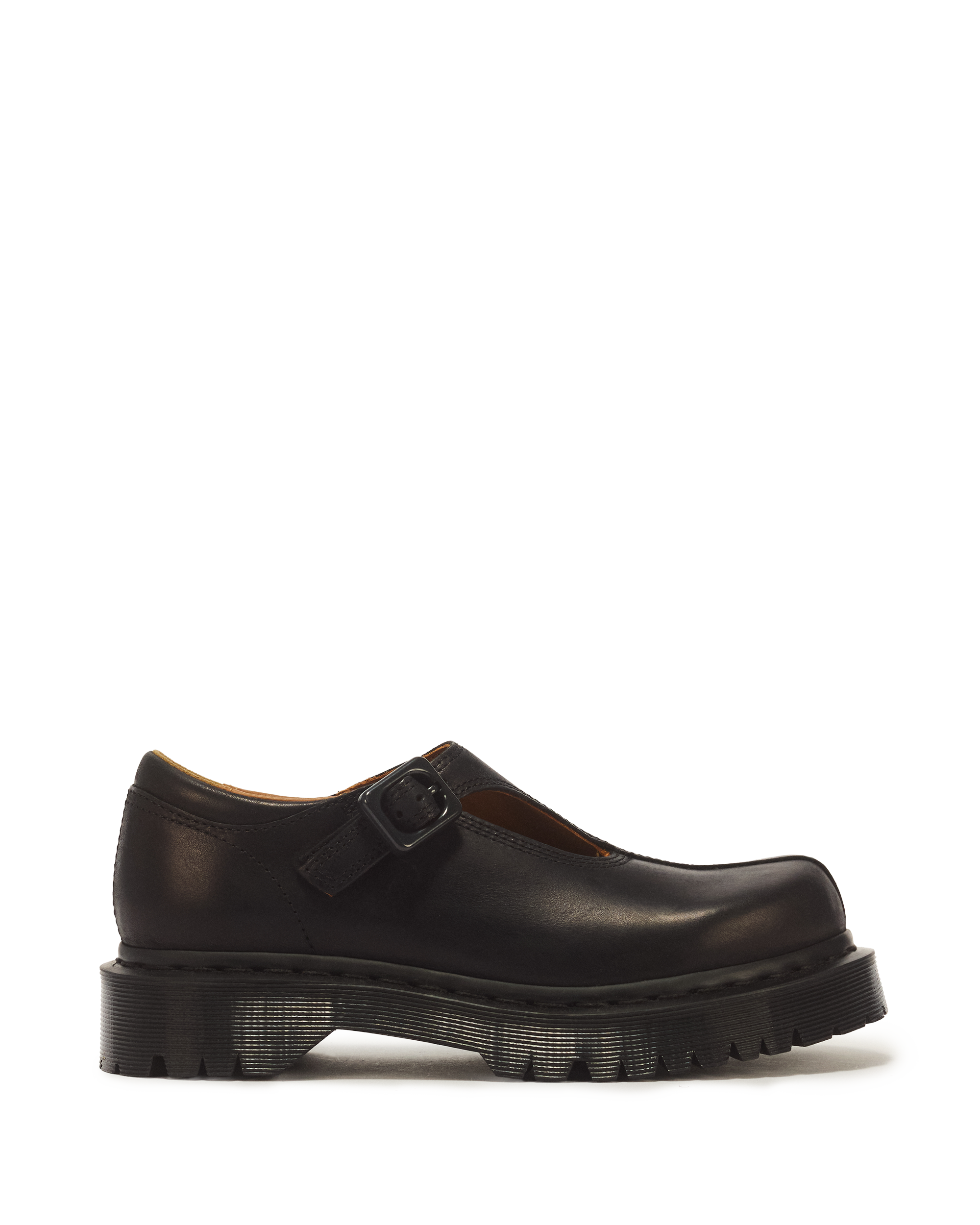 Rejena Mary Jane Old Harness Leather Shoes