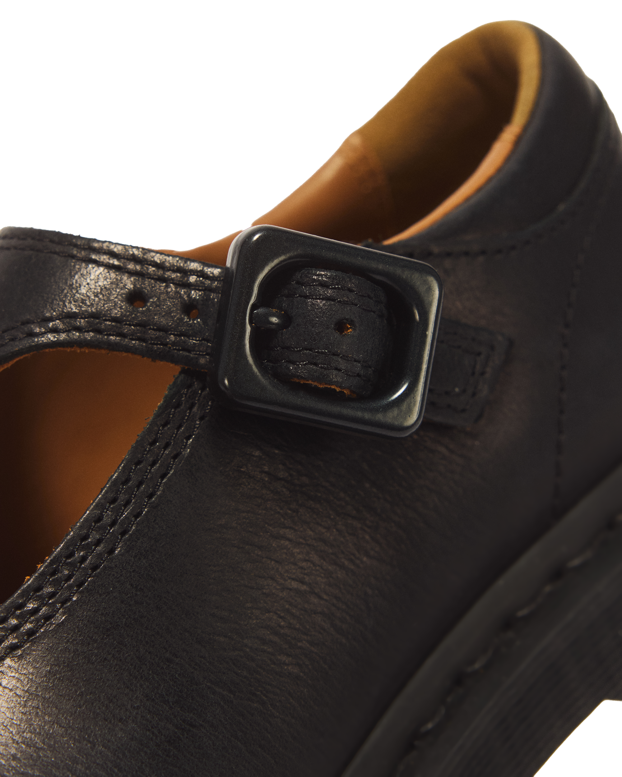 Rejena Mary Jane Old Harness Leather Shoes