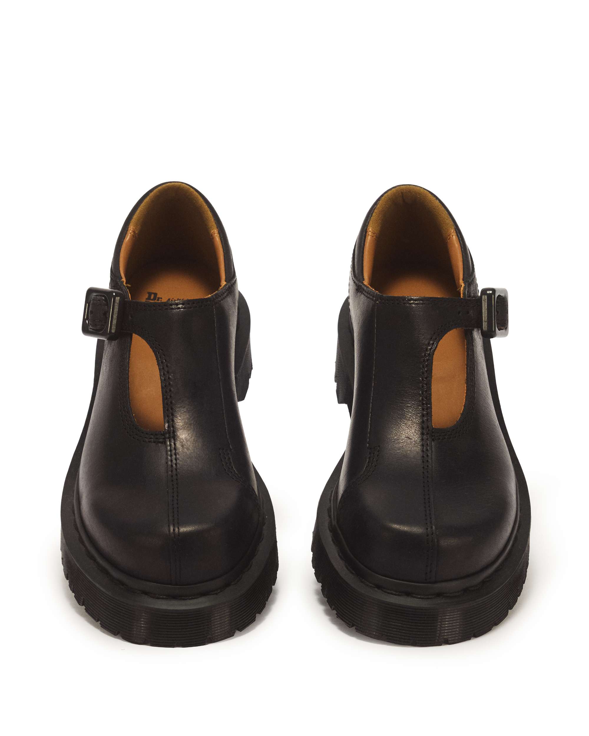 Rejena Mary Jane Old Harness Leather Shoes