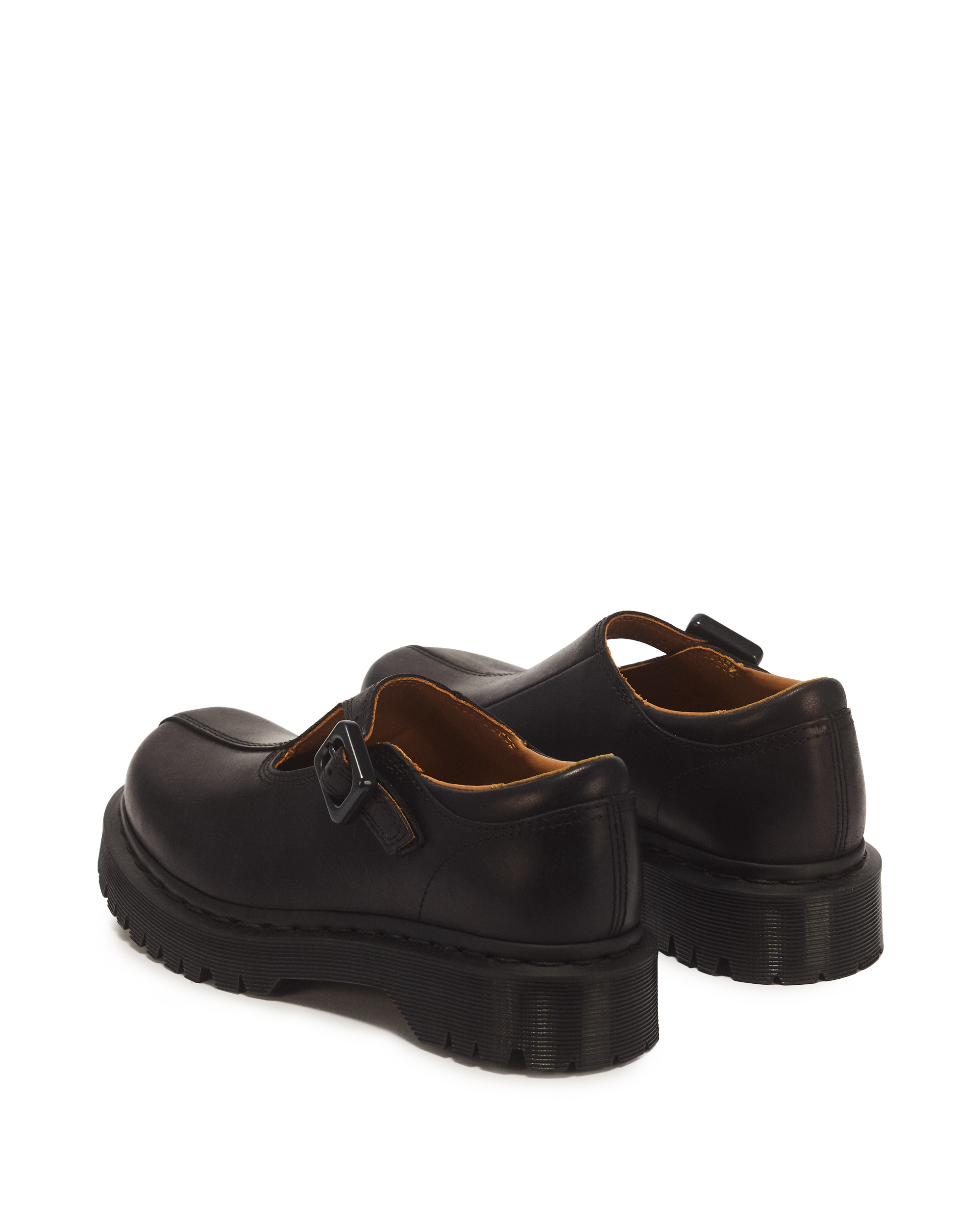 Rejena Mary Jane Old Harness Leather Shoes