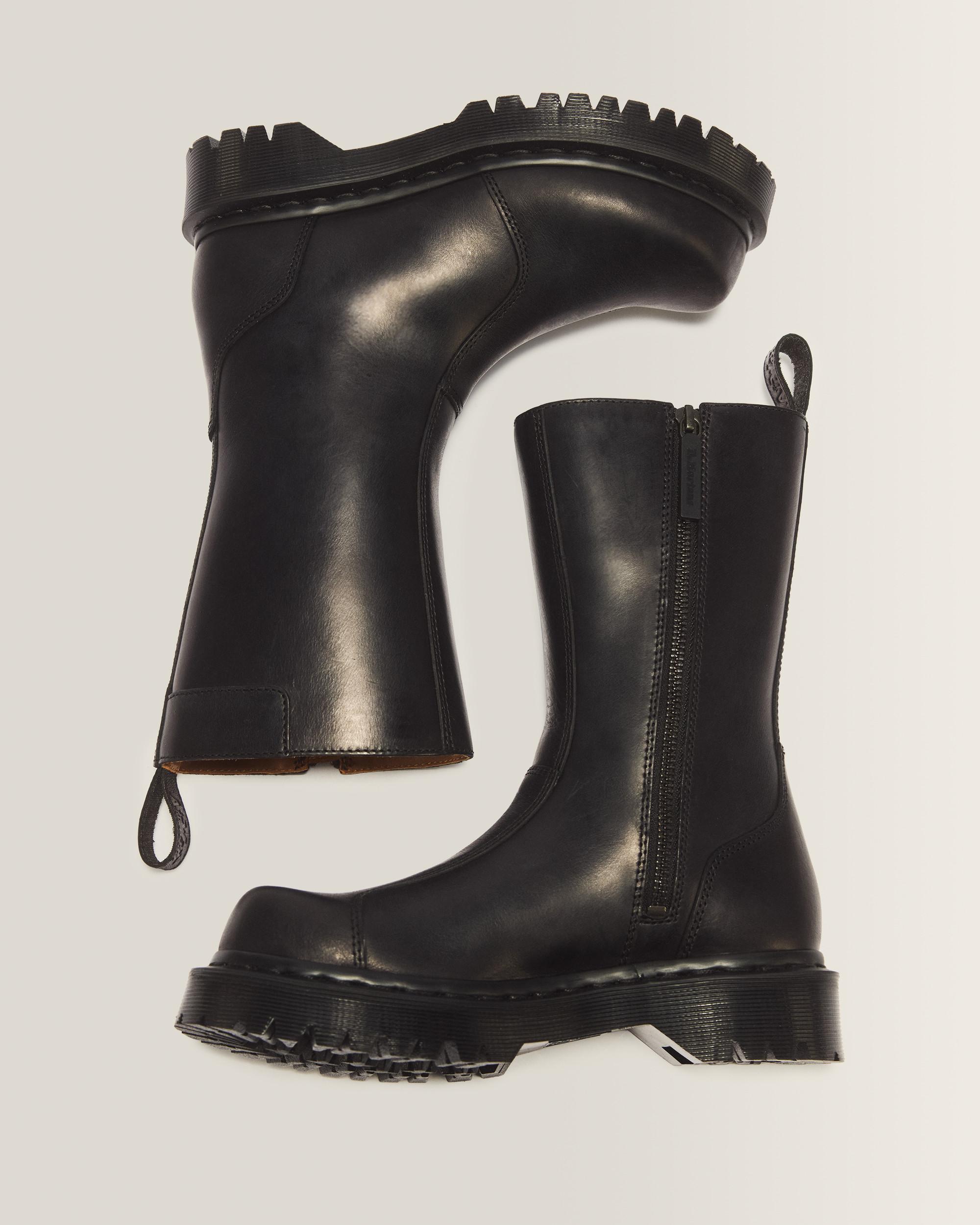Rejena Old Harness Leather Boots