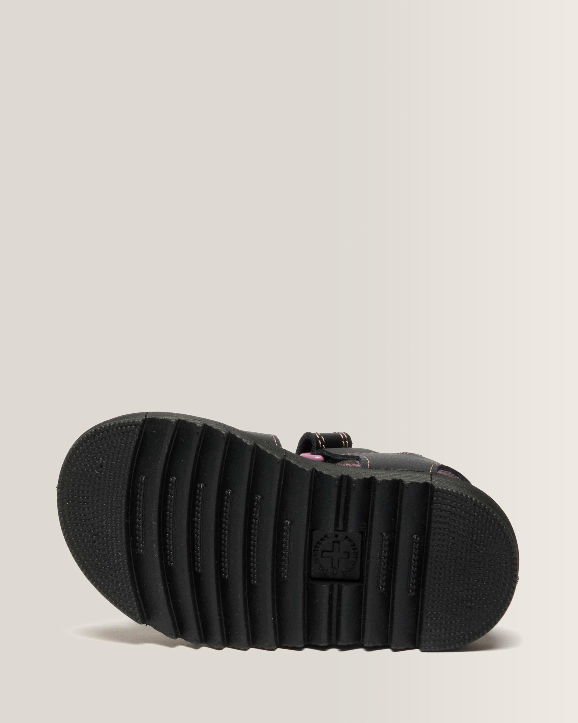 Chaussures Marlowe II Glitter Heart en cuir à brides pour tout-petit