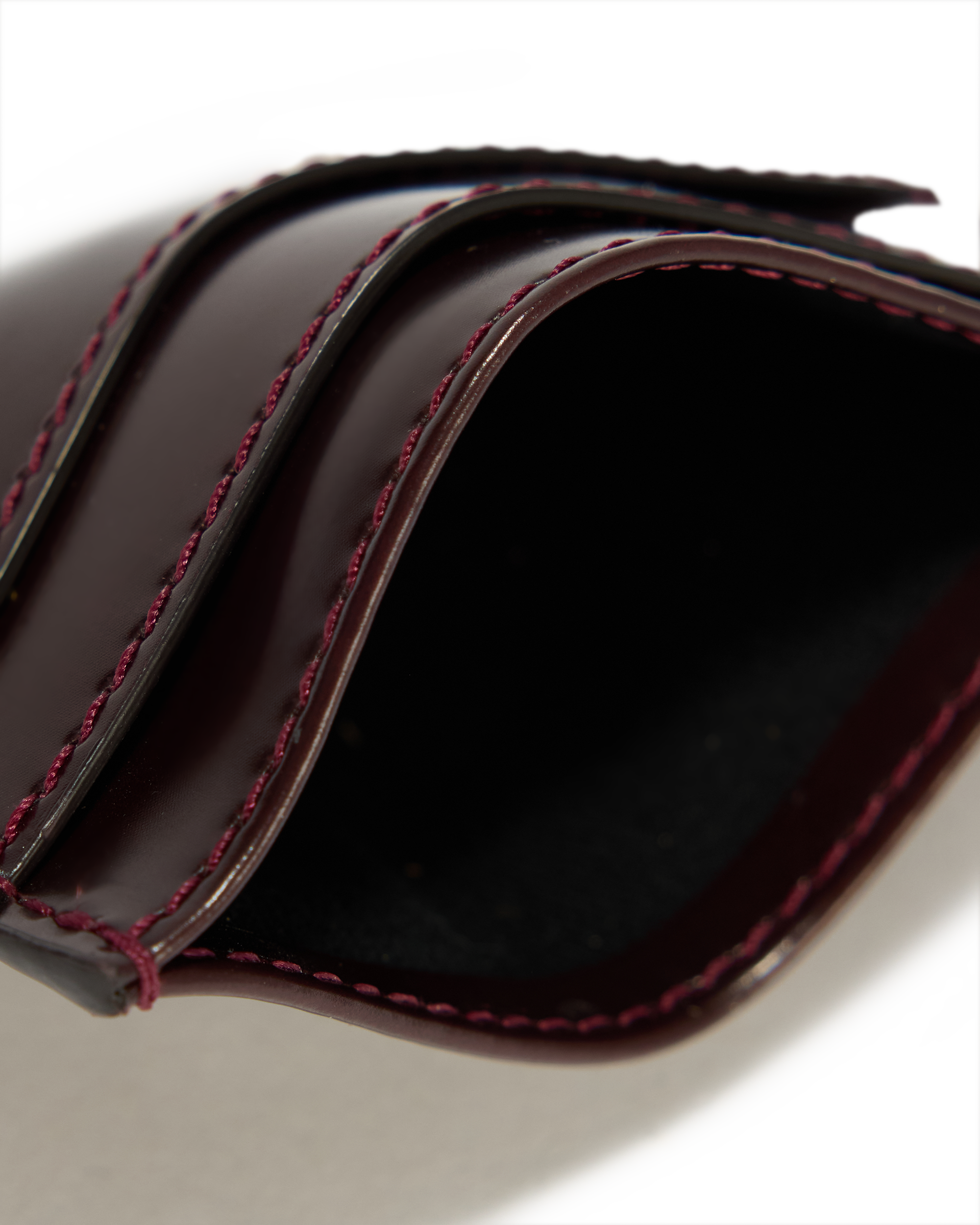 SLG Cherry Red Oxford Rub Off Kartenhalter