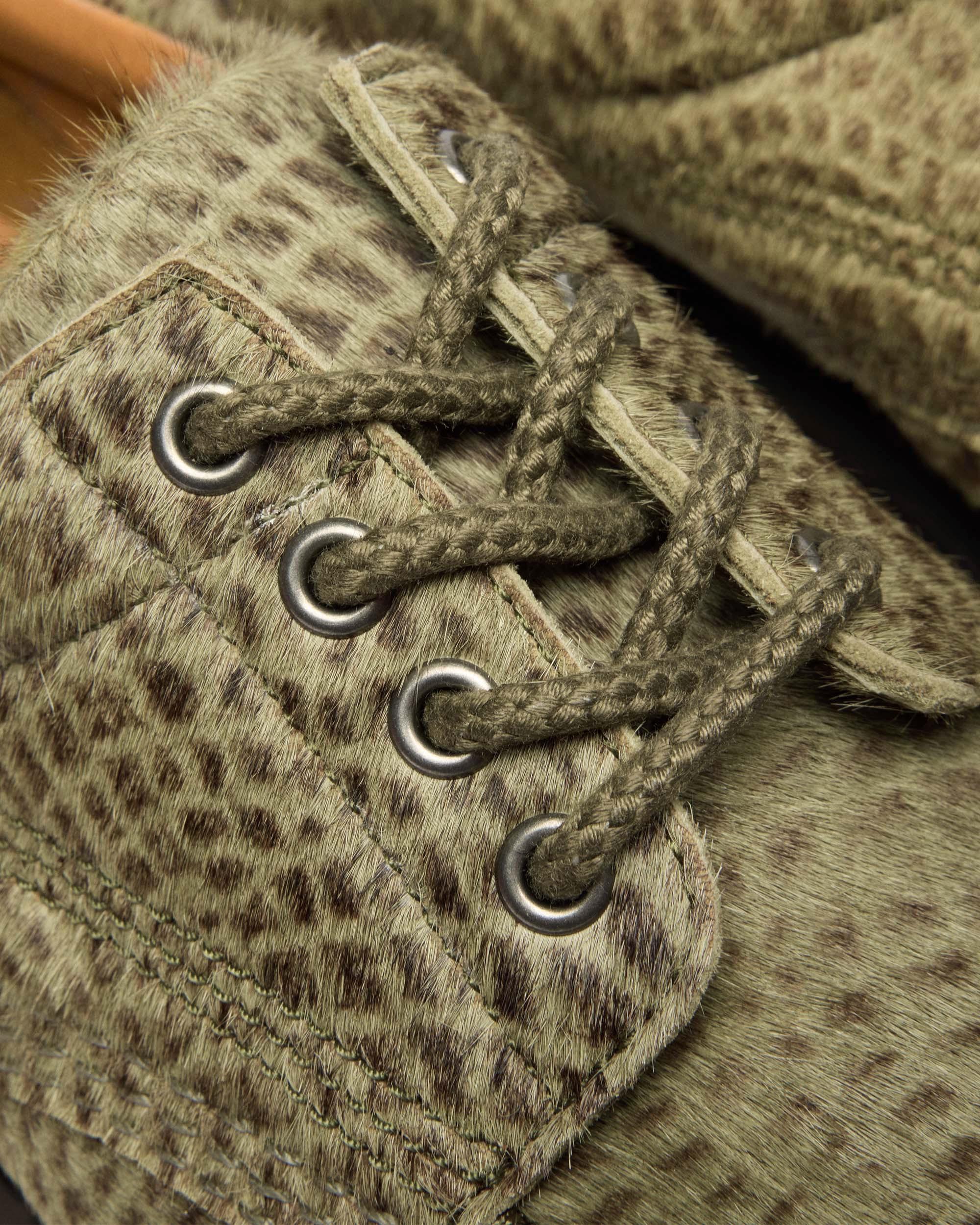 Chaussures Lowell en cuir Hair On à bout mocassin